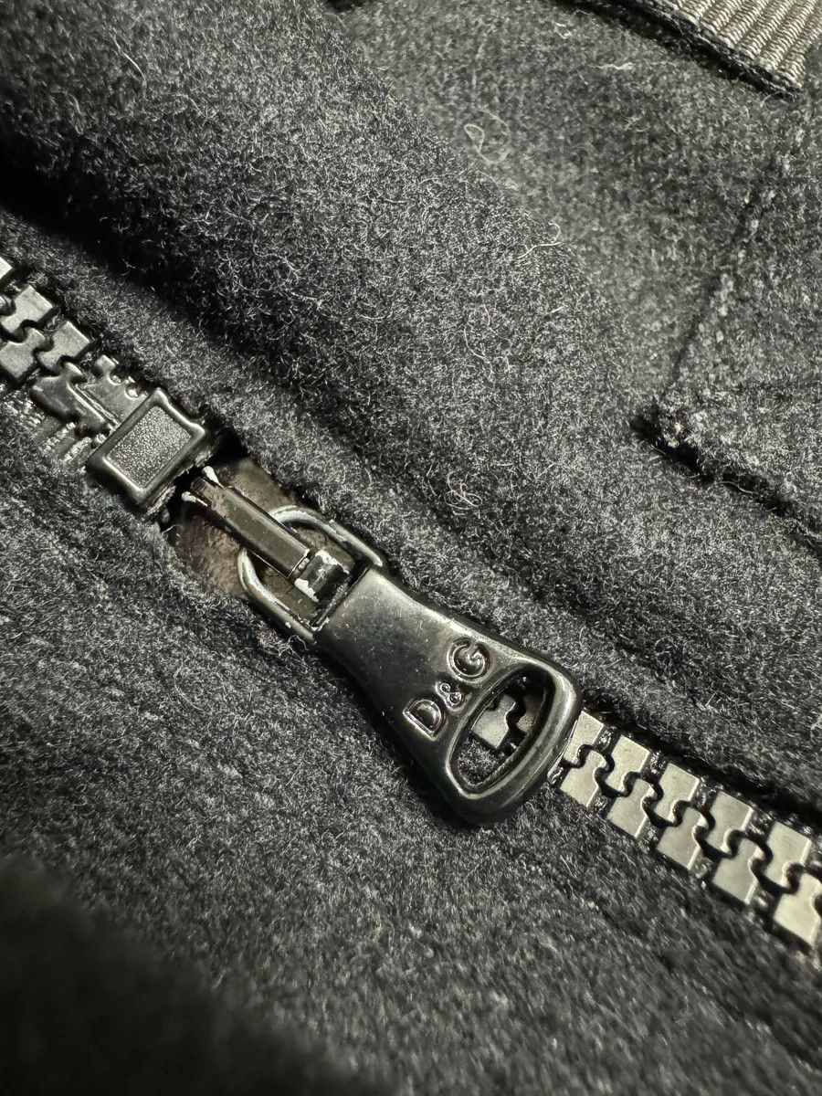 Dolce & Gabbana AW2004 Dolce & Gabbana Navy Strap Bondage Bomber Jacket with Detachable Sleeves Size US M / EU 48-50 / 2 - 11 Thumbnail