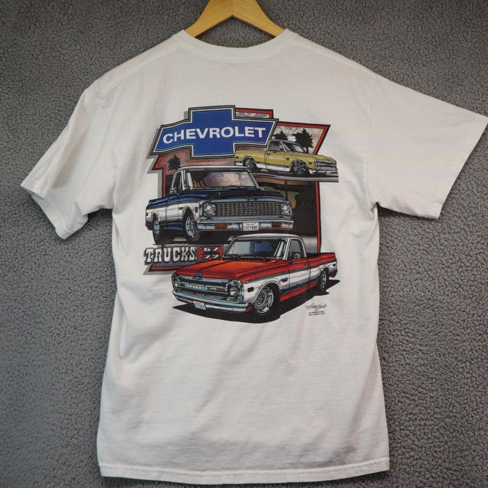 Chevrolet Y2K Shirt Chevy Trucks '67 '72 M/L Double-sided Chevrolet Size US M / EU 48-50 / 2 - 2 Thumbnail