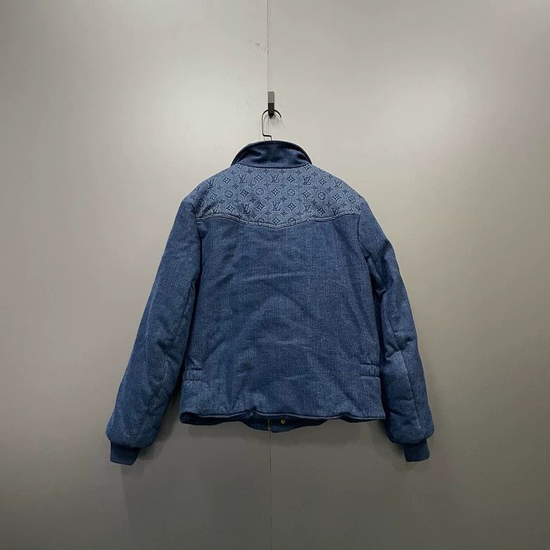 Louis Vuitton Louis Vuitton Pocket monogram logo print denim jacket 2502- Size US M / EU 48-50 / 2 - 2 Thumbnail