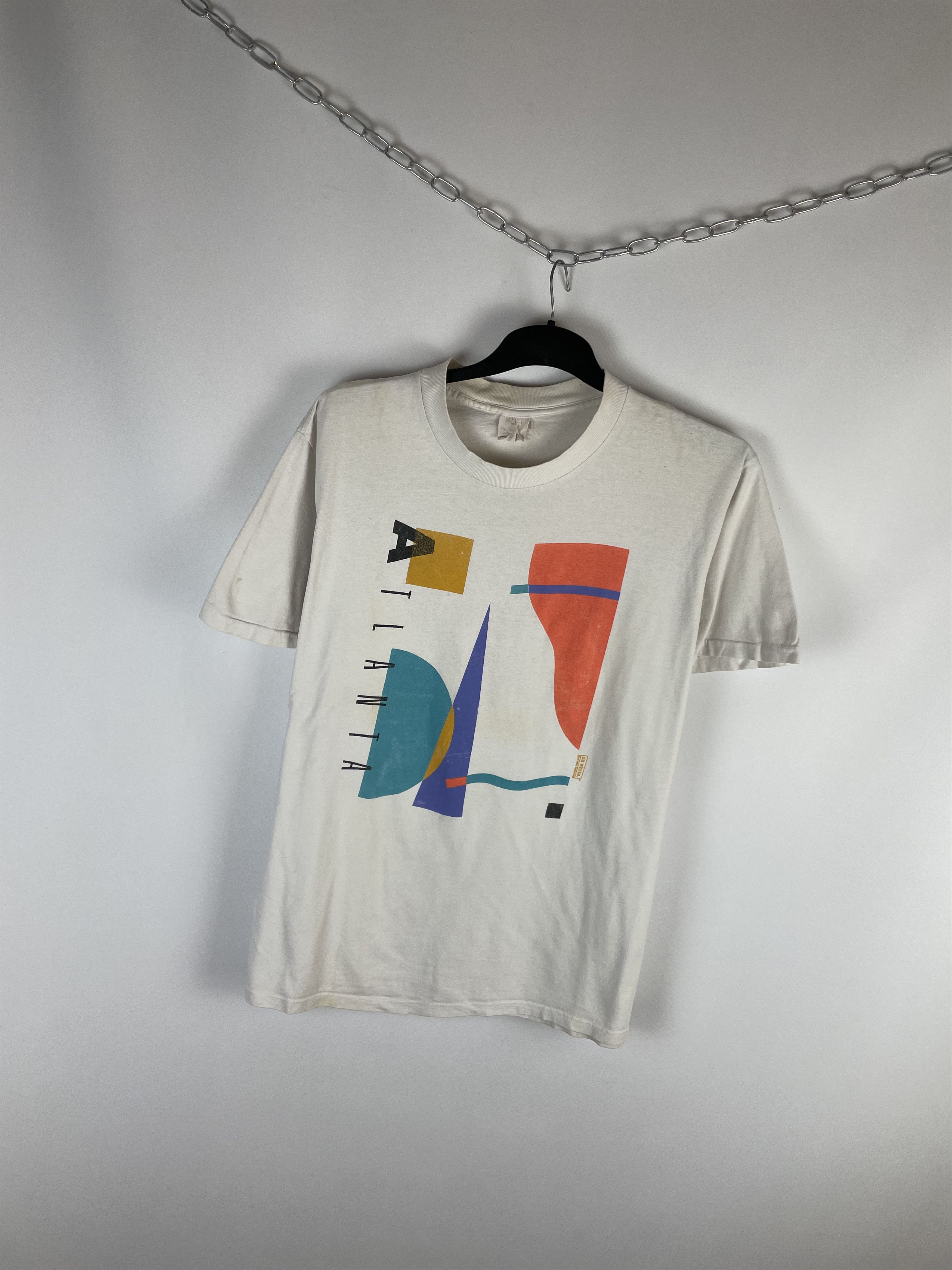 USA Olympics Vintage Atlanta Olympic Gamesn Tee Size US XL / EU 56 / 4 - 2 Thumbnail