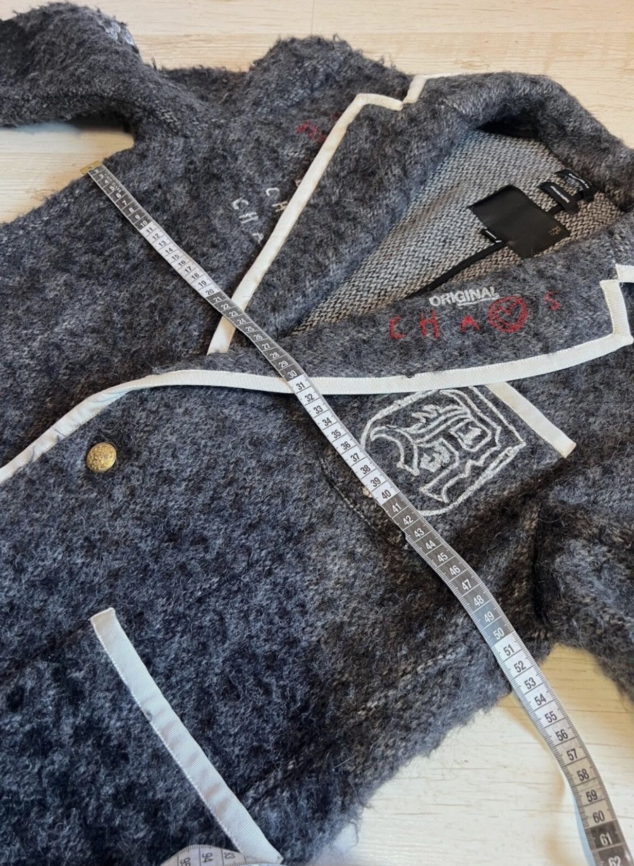 R13 R13 Wool Oversized Blazer – Size XS (Oversized / Unisex) Size 38S - 22 Thumbnail