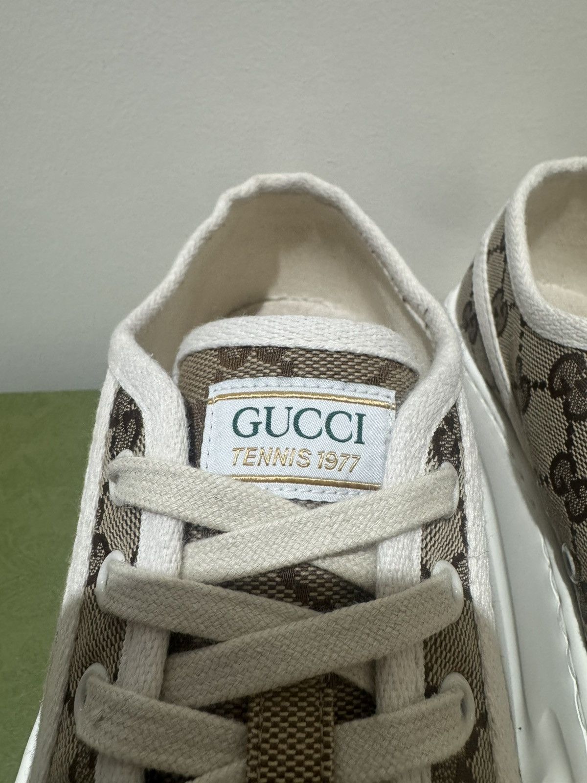 Gucci GG Canvas Low Top Platform Sneakers Size US 9 / IT 39 - 6 Thumbnail