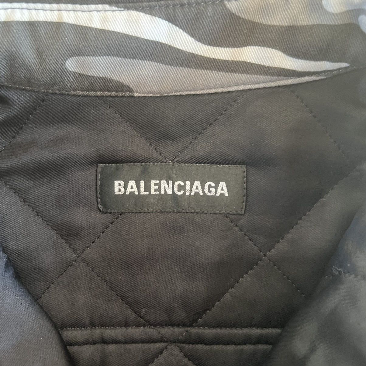 Balenciaga Balenciaga Padded Snow Camo Jacket Size US M / EU 48-50 / 2 - 3 Thumbnail
