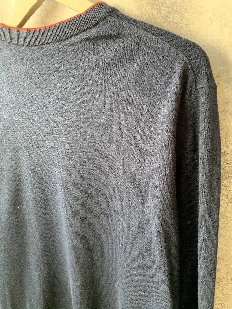 Paul Smith Paul Smith Zebra Sweater Navy Cotton Crew Neck Sweatshirt Size US L / EU 52-54 / 3 - 10 Thumbnail