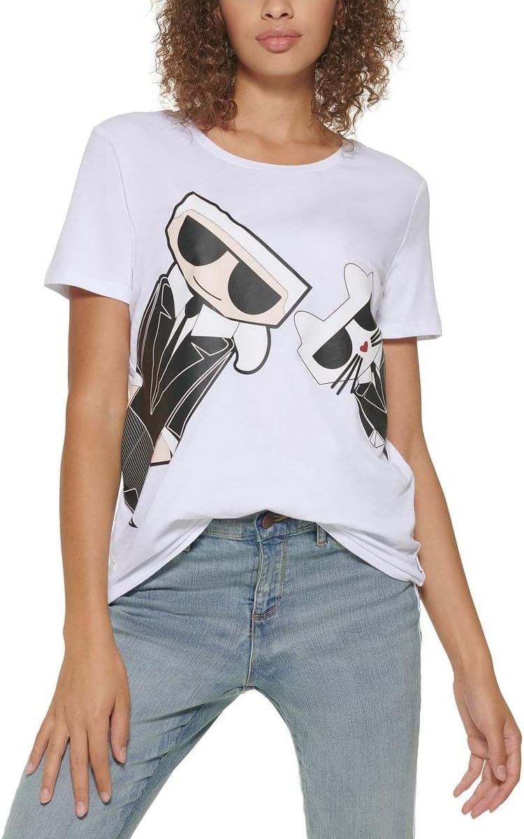 Karl Lagerfeld KARL LAGERFELD Cats graphic print design Size S / US 4 / IT 40 - 1 Thumbnail