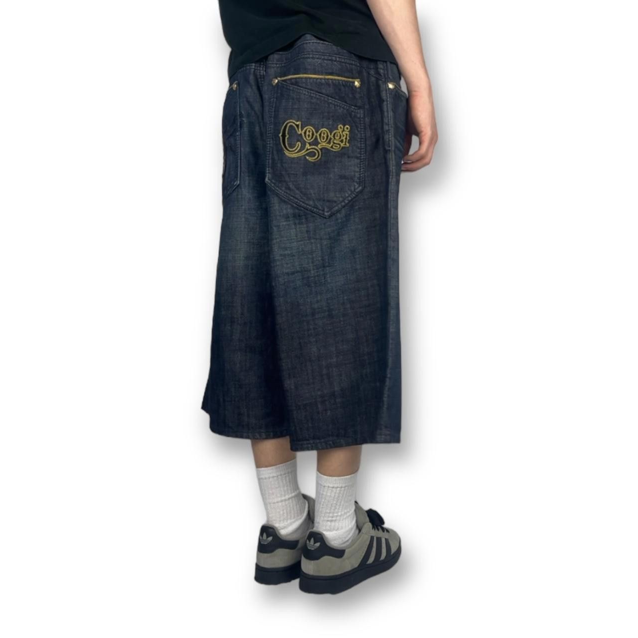 Coogi Coogi Men's Navy and Gold Shorts Size US 42 / EU 58 - 1 Thumbnail