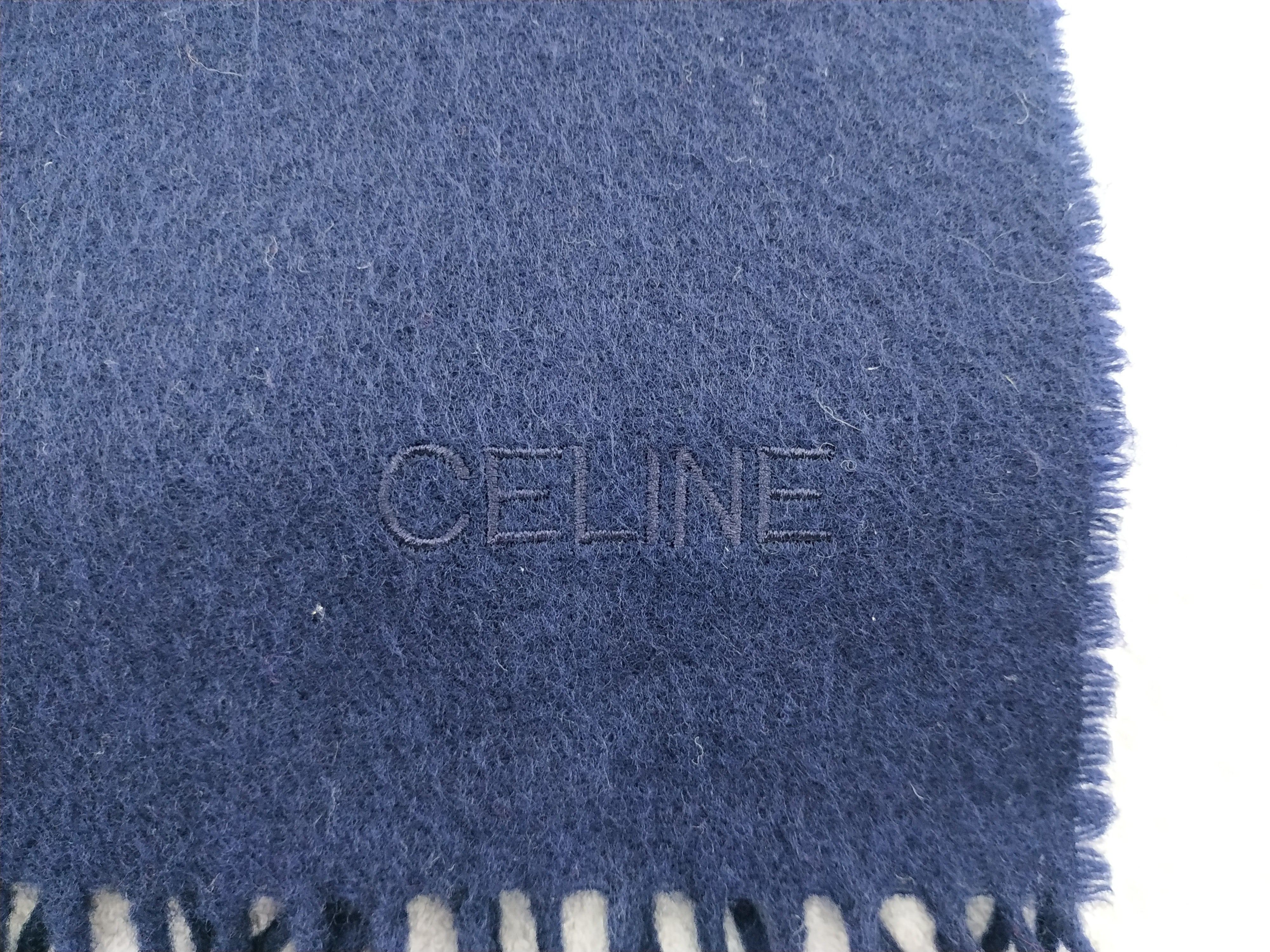 Celine Vintage Celine Scarf/Muffler/Neckwear MF308 Size ONE SIZE - 5 Thumbnail