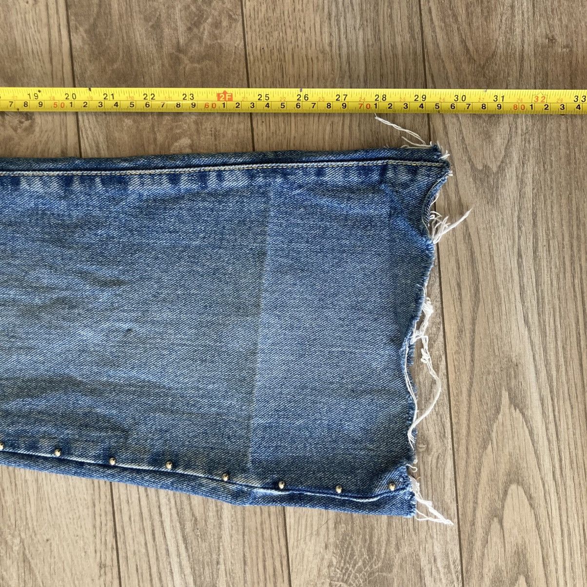 XOXO Vtg Y2k flare wide leg fragile jeans by xoxo Size 28" / US 6 / IT 42 - 6 Thumbnail
