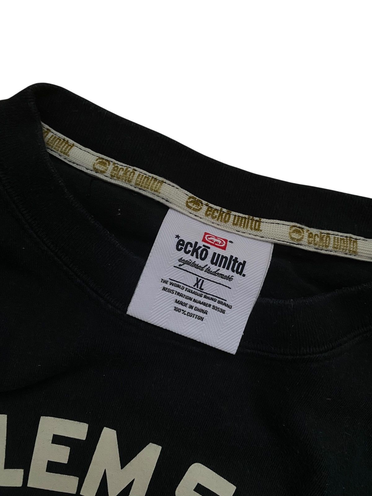Ecko Unltd. ECKO Y2k PROBLEM SOLVING RARE OVERPRINT T SHIRT Size US XL / EU 56 / 4 - 4 Thumbnail