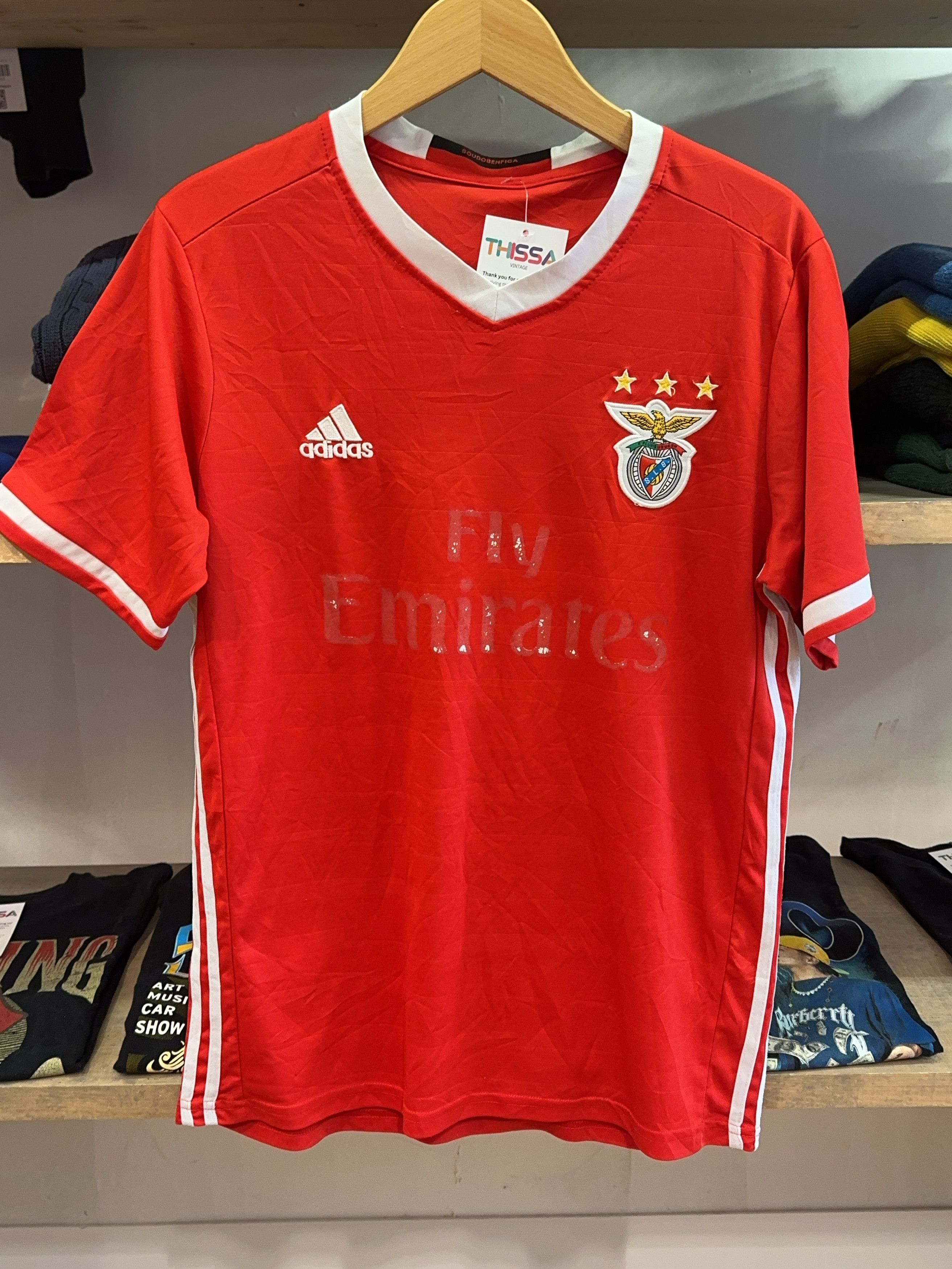 Adidas 2016-17 SL Benfica Adidas Home Football Shirt - L | Grailed