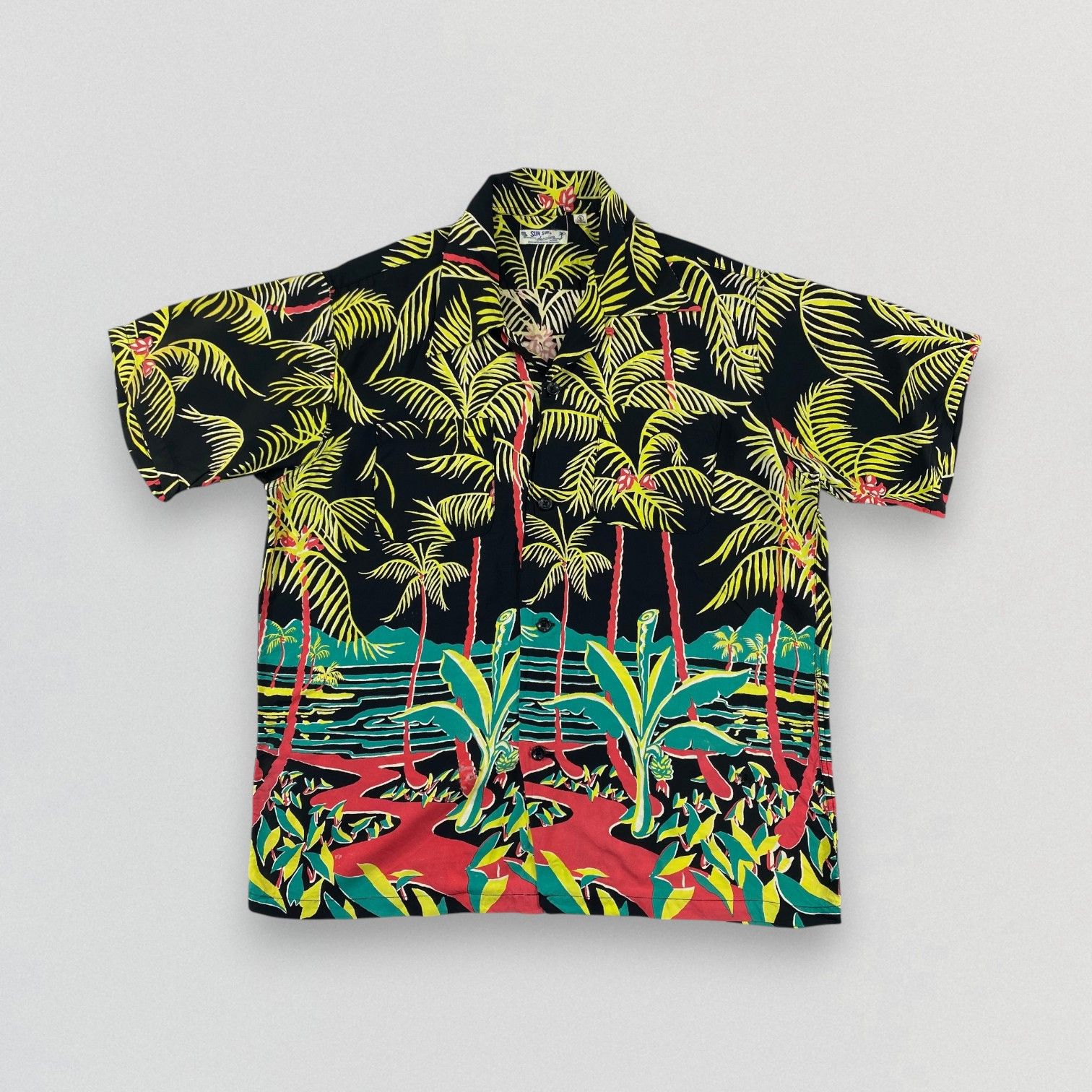Sun Surf Sun Surf Tropical Palm Tree Aloha Hawaiian Shirt HW048 Size US S / EU 44-46 / 1 - 1 Thumbnail