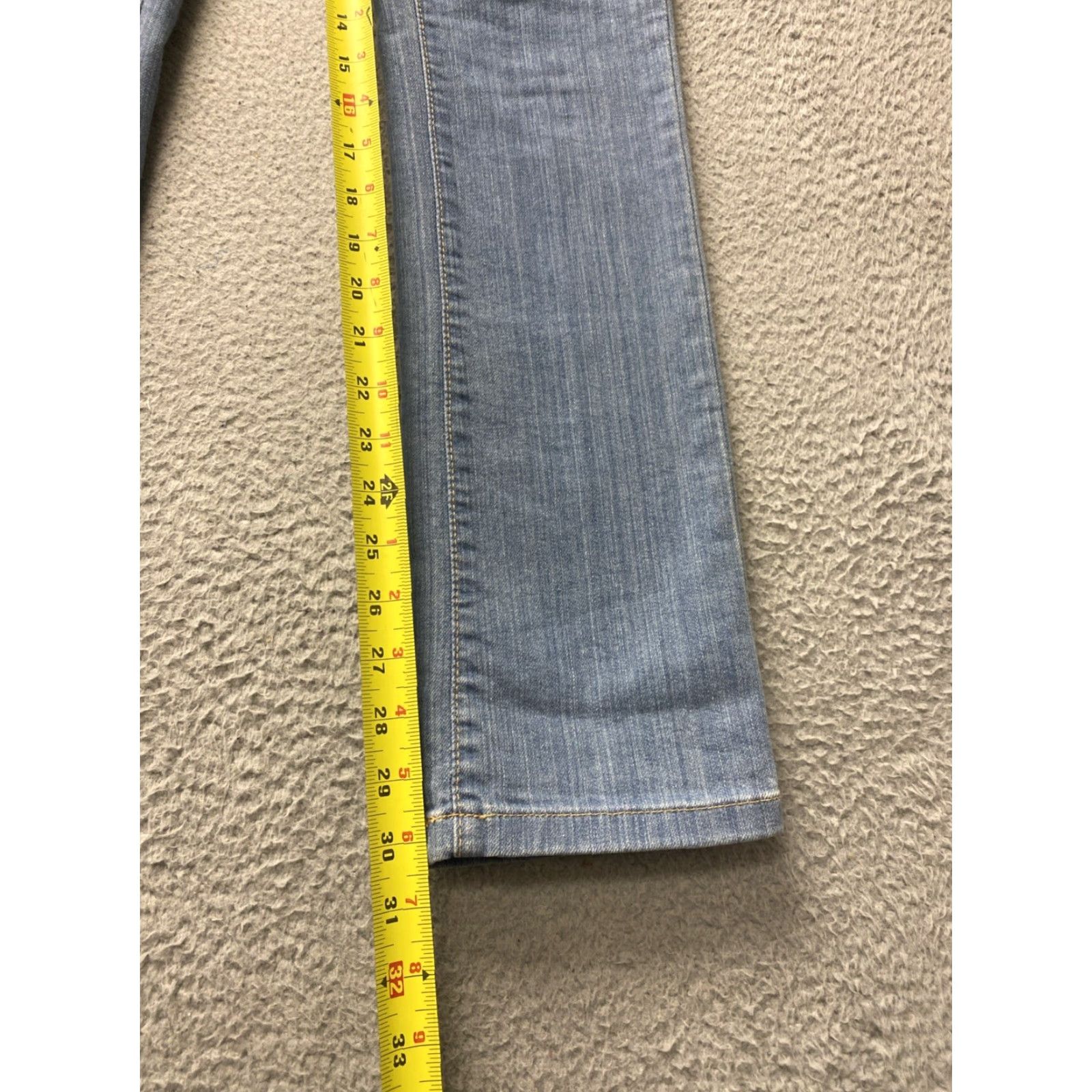 Vintage LL BEAN Jeans Women’s 2R Fit Blue Pin Stripes 28x30 Regular Winter 5-Pocket Design Straight Cotton Flannel Button Zip Womens Size 28" / US 6 / IT 42 - 5 Thumbnail