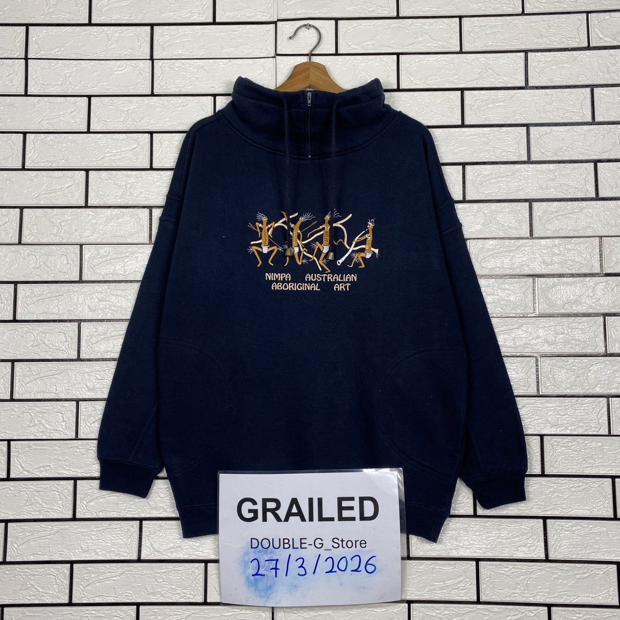 Japanese Brand Vintage Hoodie Samsousan Made in Australia Big Logo Size US M / EU 48-50 / 2 - 1 Thumbnail