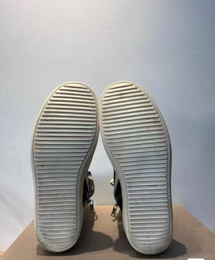 Rick Owens Rick Owens Leather Pink Hitop Sneakers 42 Men Size US 9 / EU 42 - 6 Thumbnail