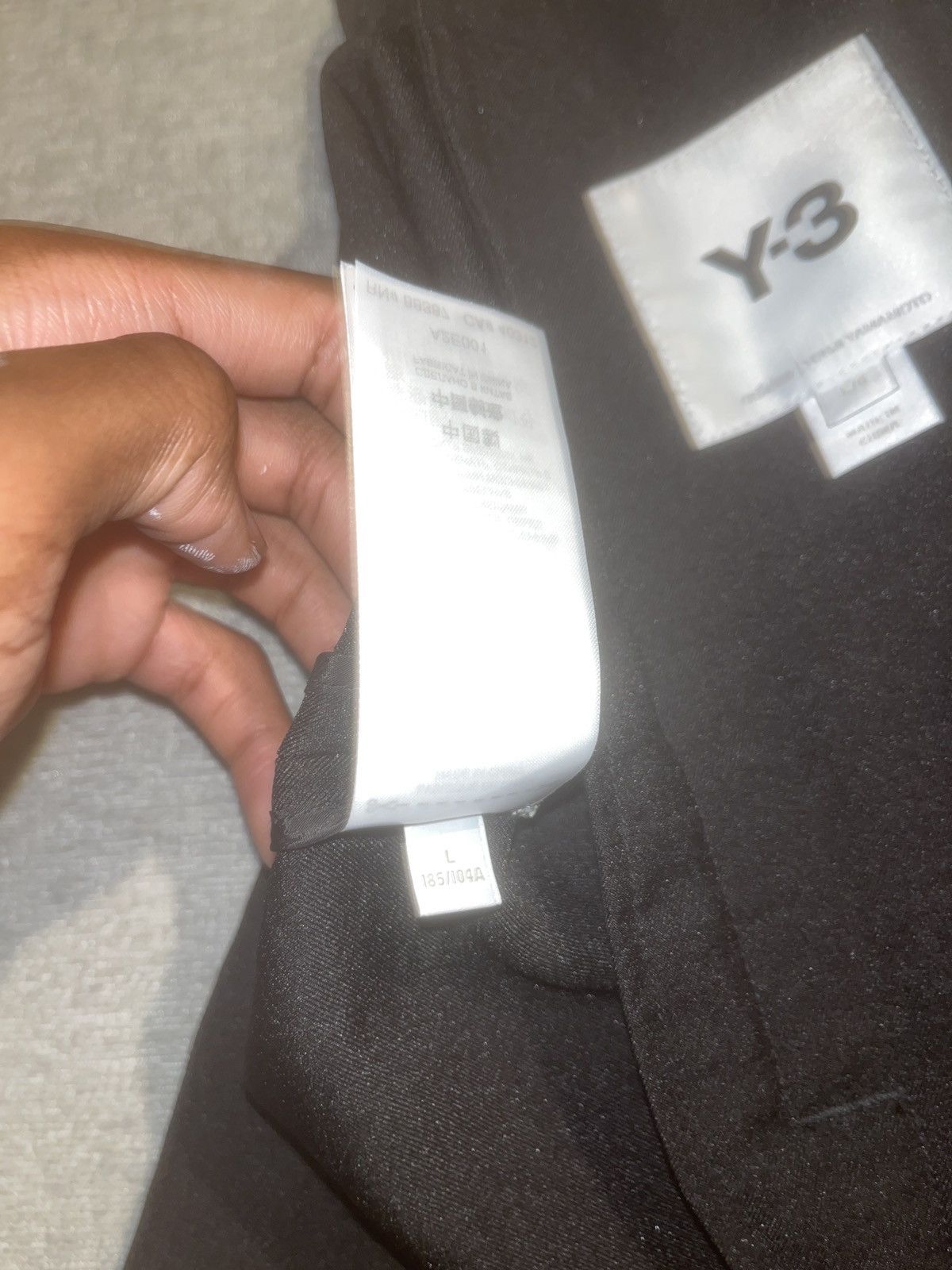 Adidas × Y's Y-3 x Adidas Oversized zip up tracksuit top Size US L / EU 52-54 / 3 - 6 Thumbnail