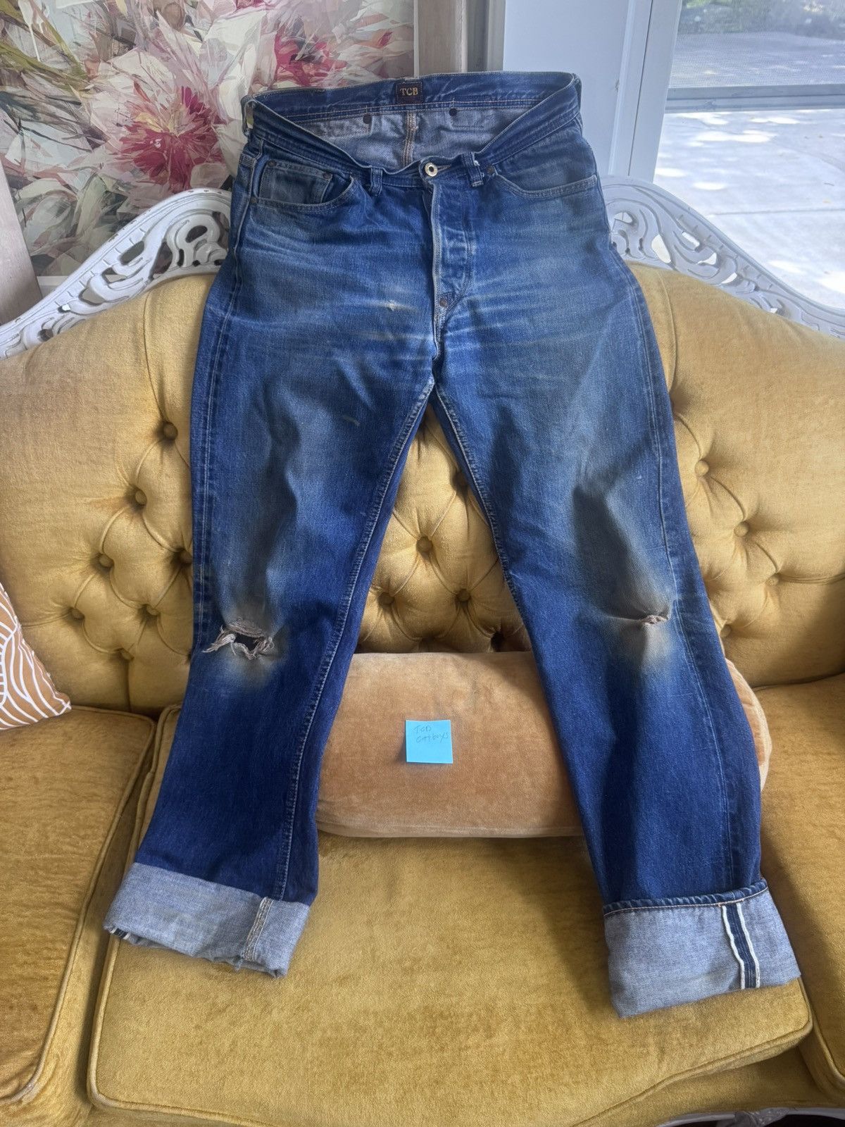 TCB Jeans TCB Catboy Jeans Size US 31 - 1 Thumbnail