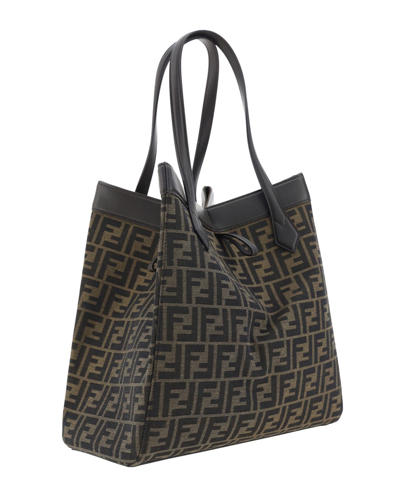 Fendi o1s1wg111125 Size: OS/ Origami Large in Black/Beige Size ONE SIZE - 3 Thumbnail