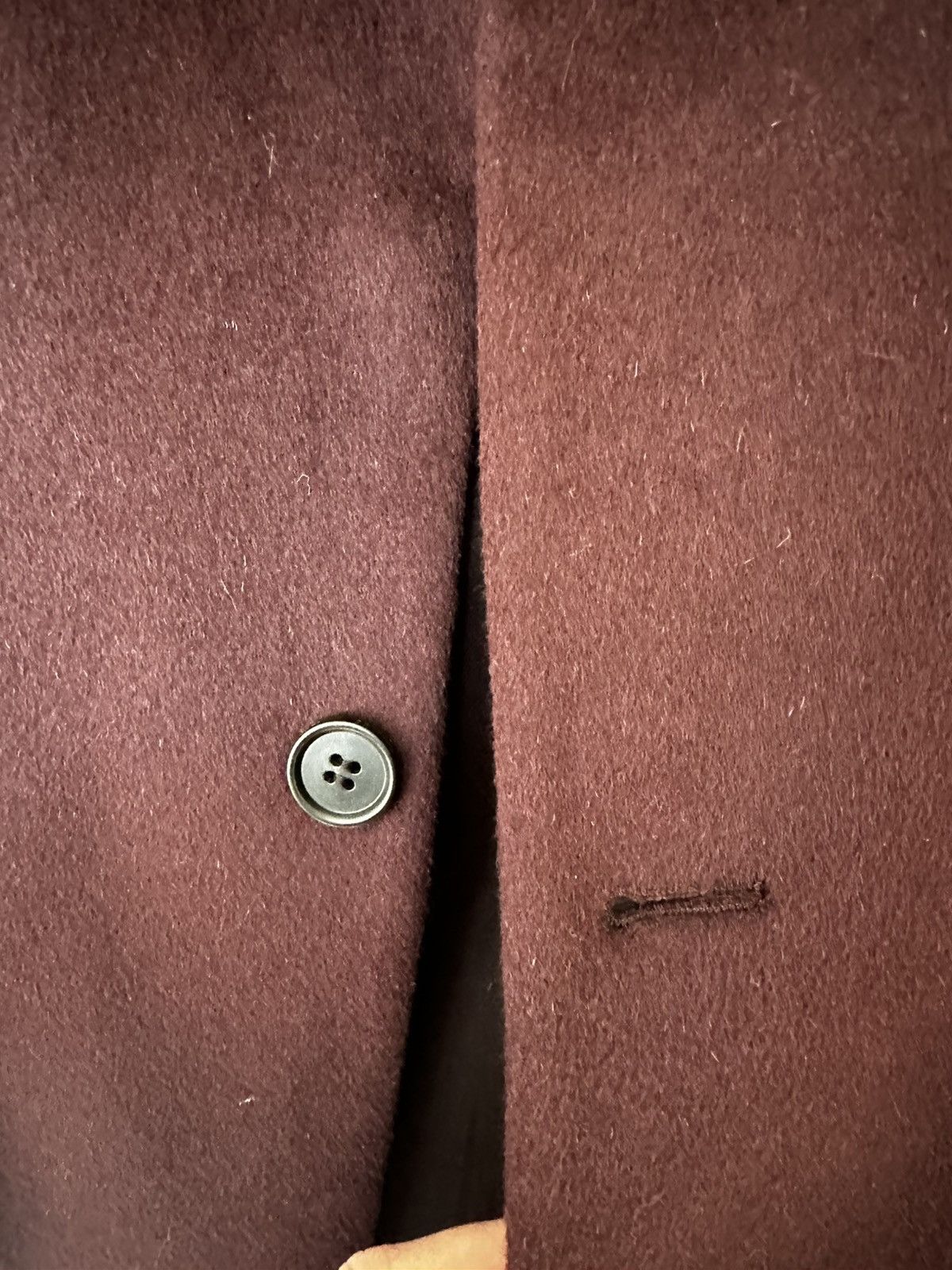 Allsaints AllSaints Manor Wool Coat - Wine Color Size US M / EU 48-50 / 2 - 3 Thumbnail