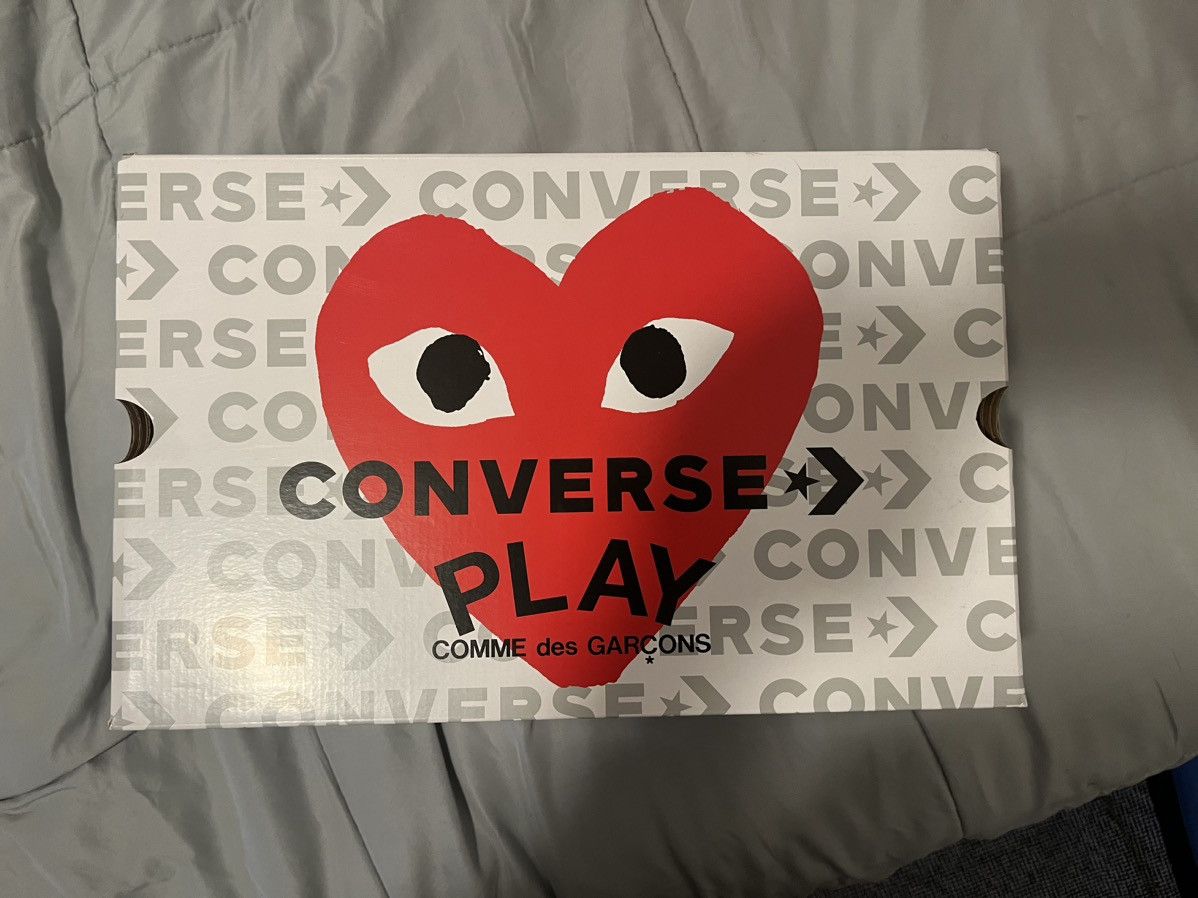 Comme des Garcons PLAY × Converse Comme des Garcons PLAY Grey converse Size US 11 / EU 44 - 1 Thumbnail