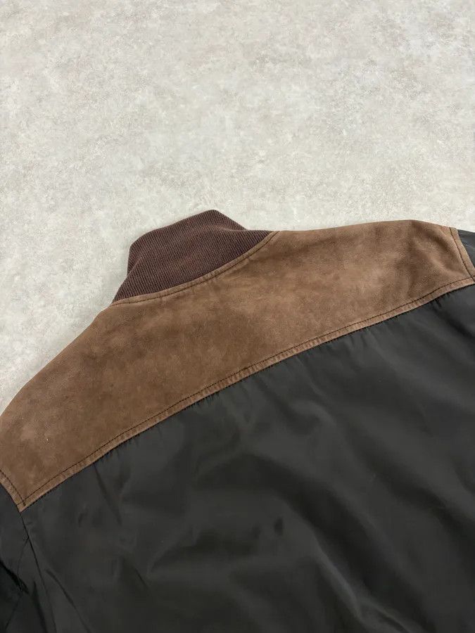 Dolce & Gabbana 2000s Dolce & Gabbana Brown Nylon Signature Jacket Size US M / EU 48-50 / 2 - 7 Thumbnail