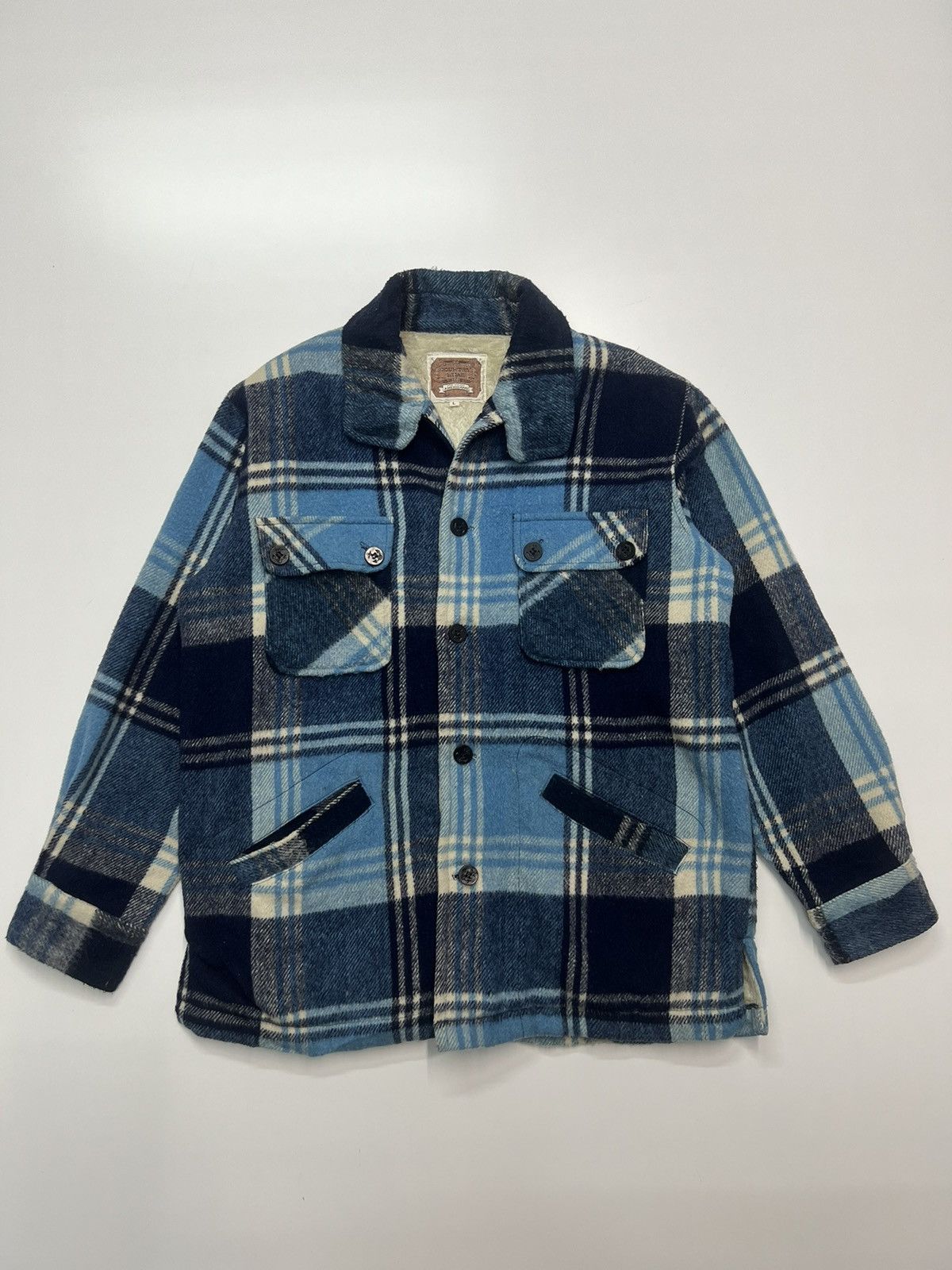 Japanese Brand COUNTRY WEAR JACKET WITH FLEECE LINED Size US L / EU 52-54 / 3 - 1 Thumbnail