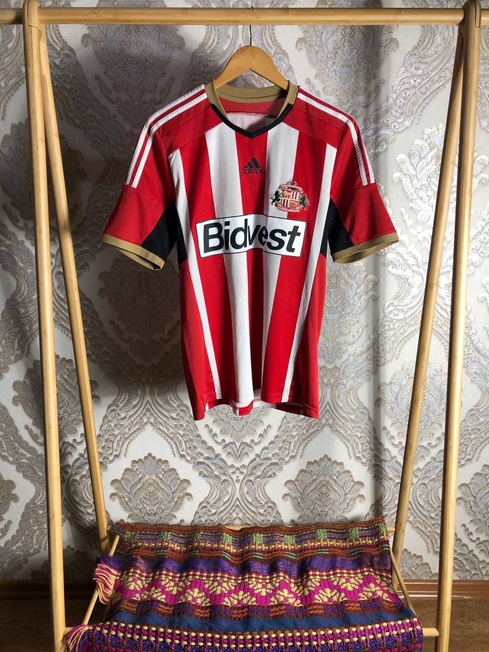 Adidas VINTAGE ADIDAS FC SUNDERLAND ENGLAND SOCCER JERSEY Y2K 90s Size US M / EU 48-50 / 2 - 4 Thumbnail