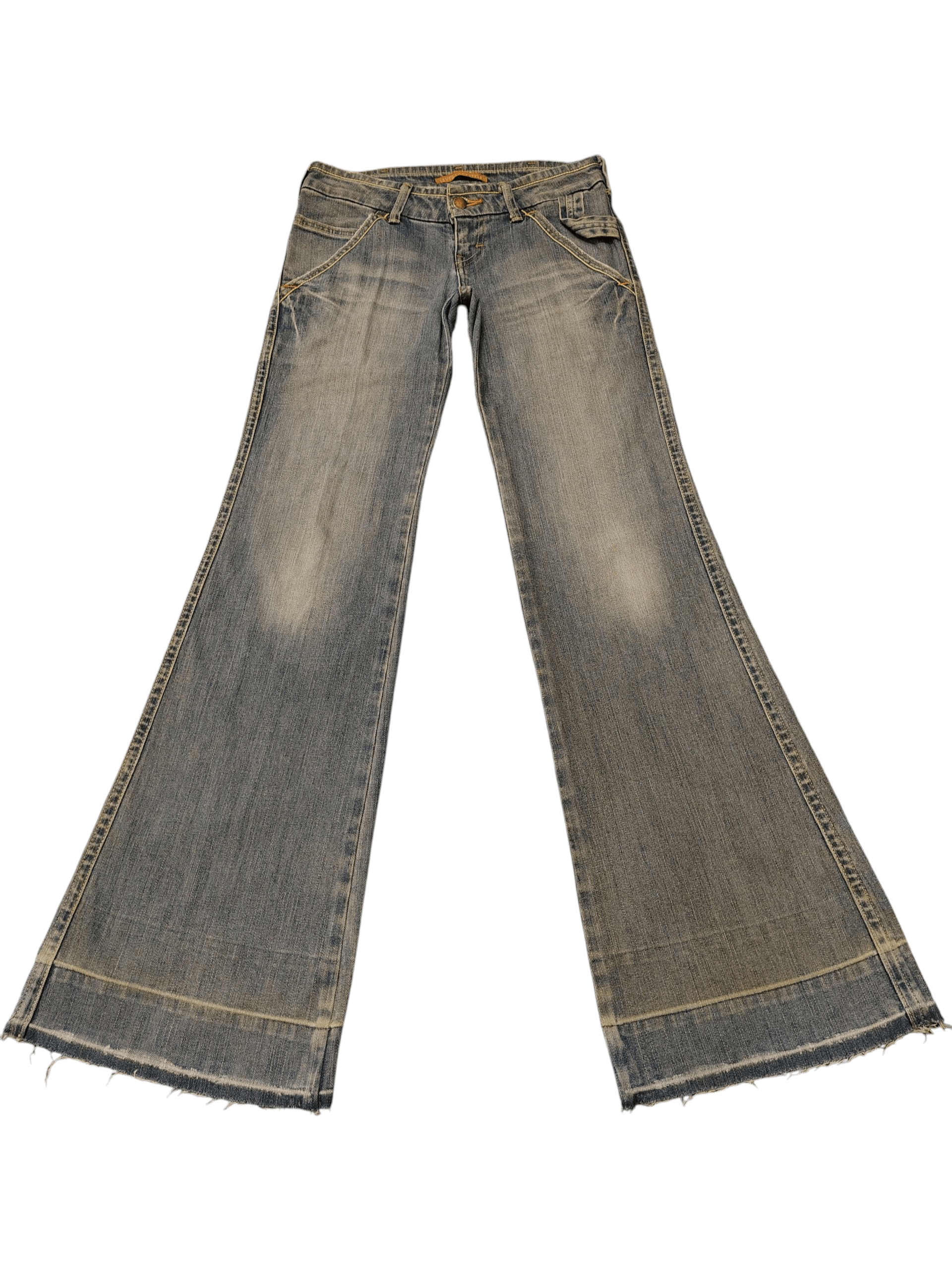 Levi's Japanese Levi's Lady Style Distressed denim Flare Jeans Size US 29 - 1 Thumbnail