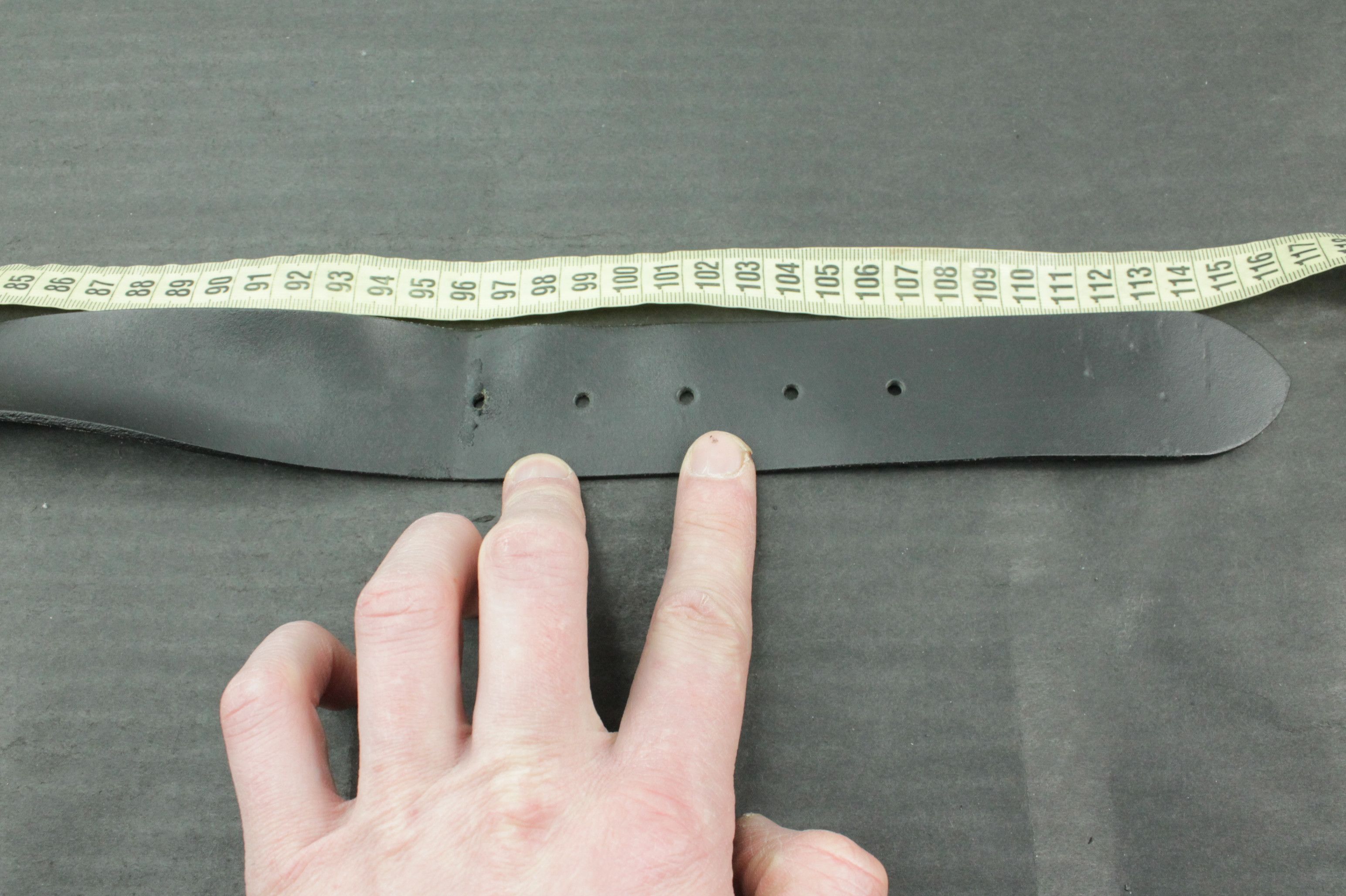 Levi's × Vintage Vintage Levi's Black Leather Belt Size 40 - 6 Thumbnail