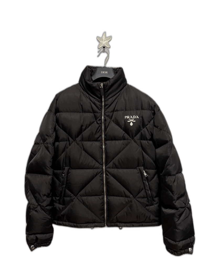 Prada Prada Black Nylon Puffer Jacket Size M-2506 Size US M / EU 48-50 / 2 - 1 Thumbnail