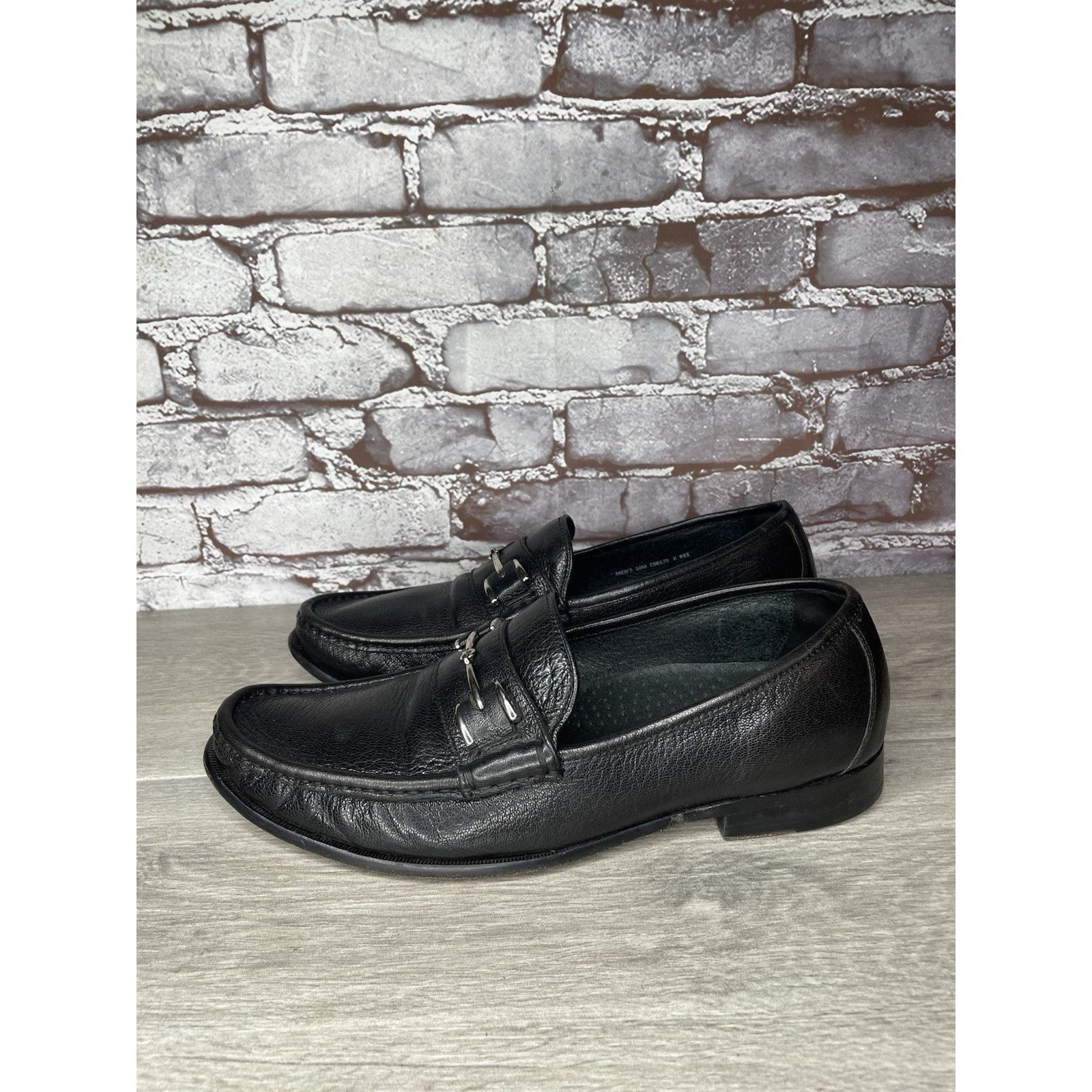 Cole Haan COLE HAAN Black Leather Air Horsebit Classic Loafers Dress M Size US 10 / EU 43 - 1 Thumbnail