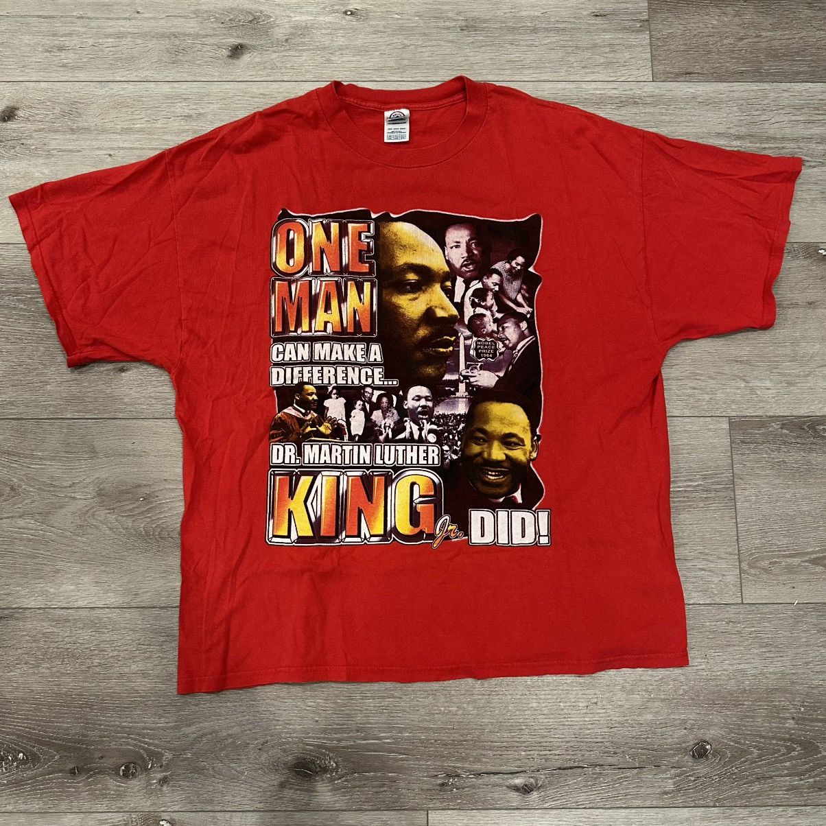 Vintage Vintage Martin Luther King Jr. T-Shirt Size XXL Size US XXL / EU 58 / 5 - 1 Thumbnail