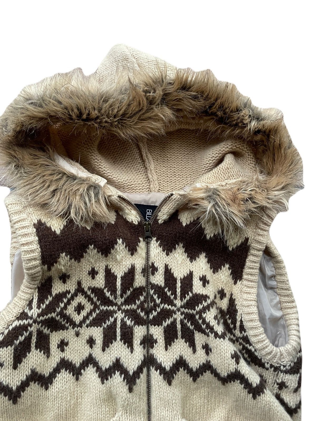 If Six Was Nine 2000s Japanese archive vkei fur zip up knit vest Size US S / EU 44-46 / 1 - 4 Thumbnail