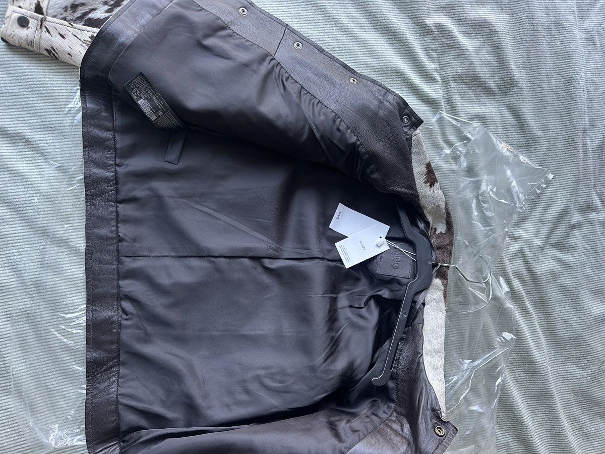 Mango Cow 100% leather jacket Size M / US 6-8 / IT 42-44 - 9 Thumbnail
