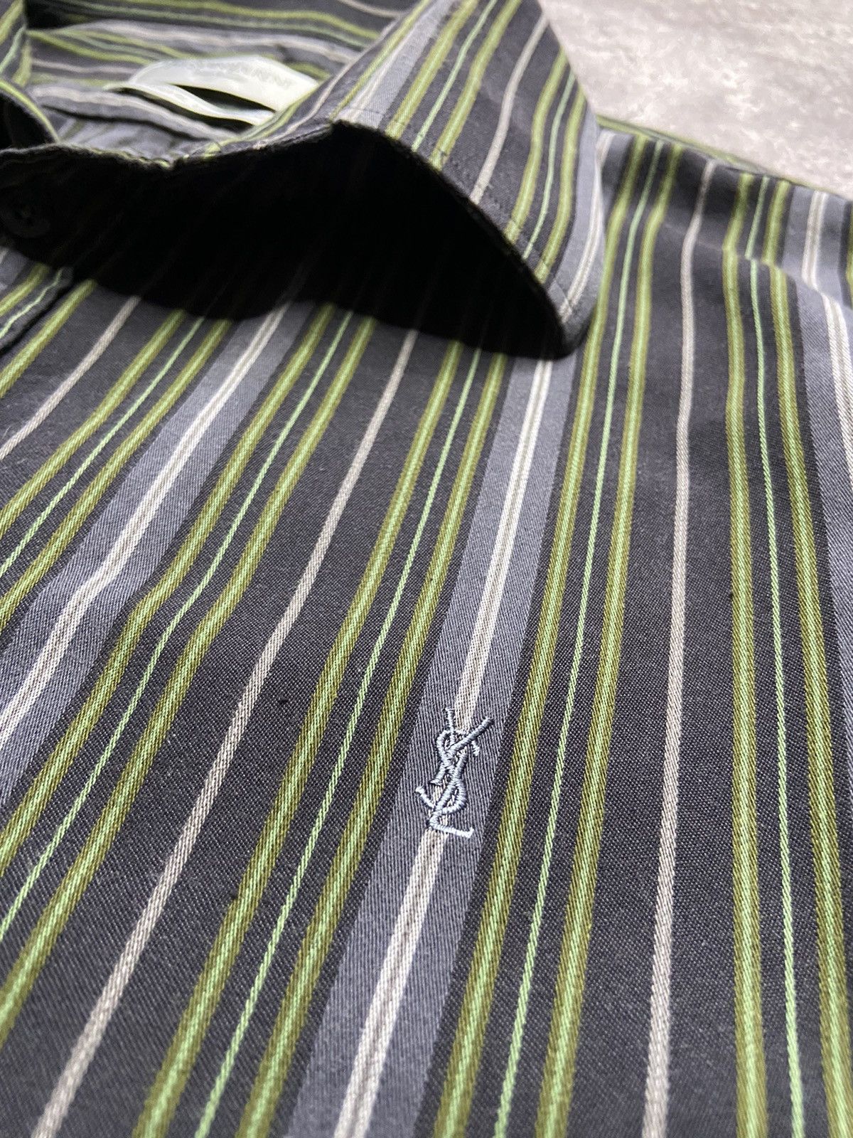 Yves Saint Laurent Vintage YSL shirt Yves Saint Laurent Oxford Size US XL / EU 56 / 4 - 3 Thumbnail