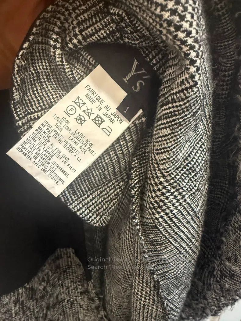 Yohji Yamamoto Yohji Yamamoto size 1 Set patchwork wool turtleneck sleevel Size S / US 4 / IT 40 - 5 Thumbnail