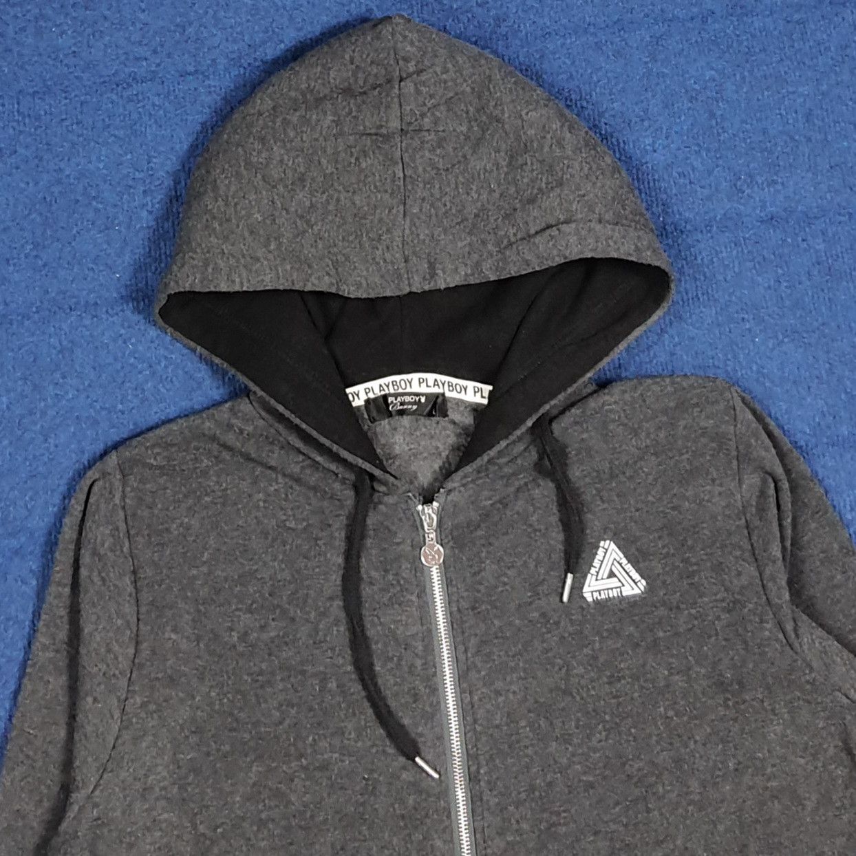 Playboy Vintage Playboy Bunny Hooded Full Zipper C281N17 Size US S / EU 44-46 / 1 - 2 Thumbnail