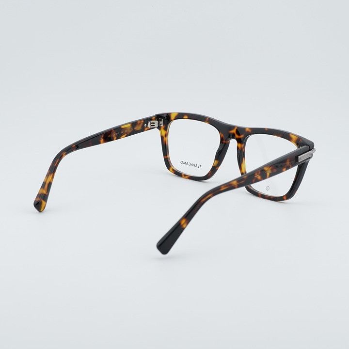 Salvatore Ferragamo Salvatore Ferragamo SF3015 242 Eyeglasses Dark Havana 53mm Size ONE SIZE - 3 Thumbnail