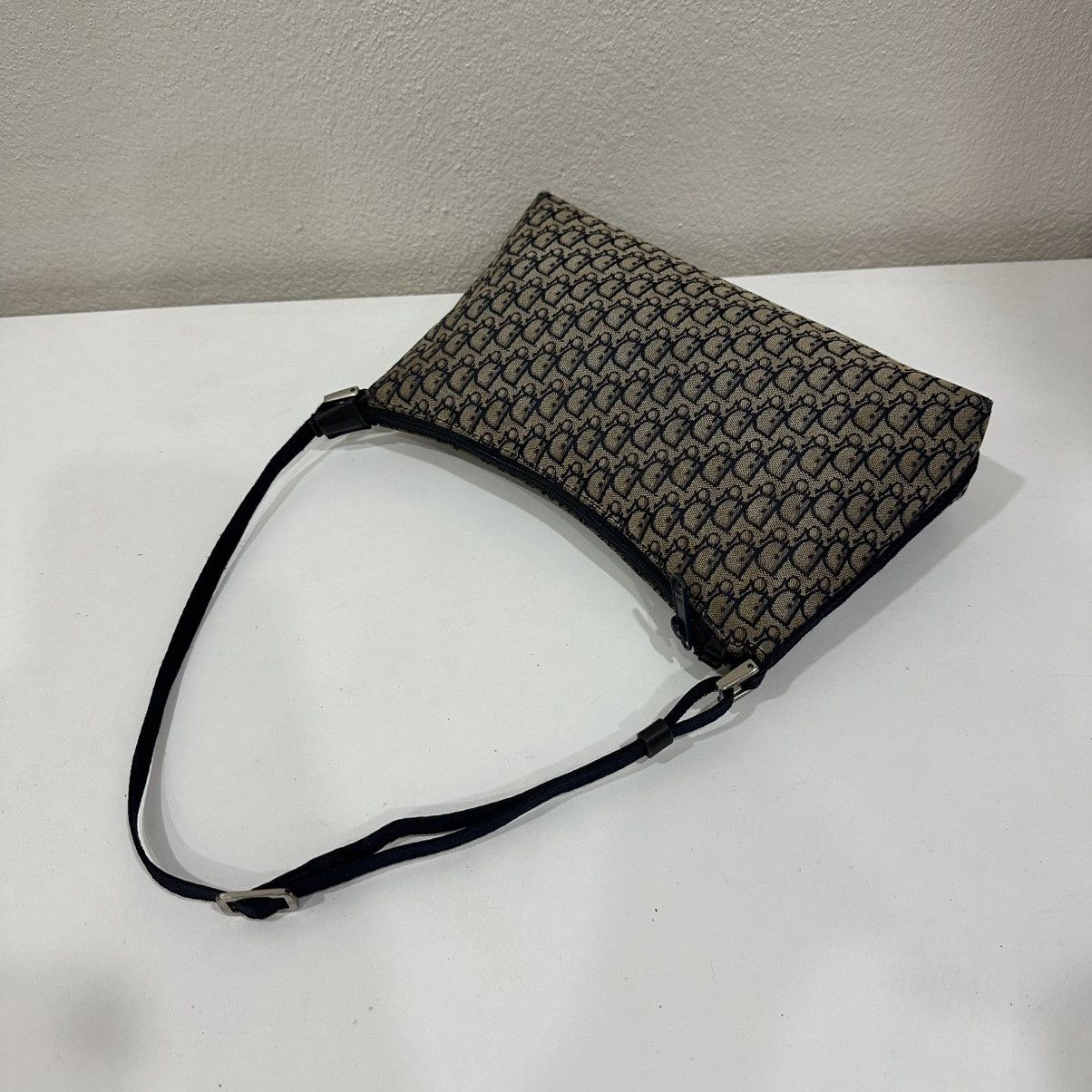Dior ‼️LASTDROP‼️ CHRISTIAN DIOR OBLIQUE JACQUARD BAGUETTE BAG Size ONE SIZE - 4 Thumbnail