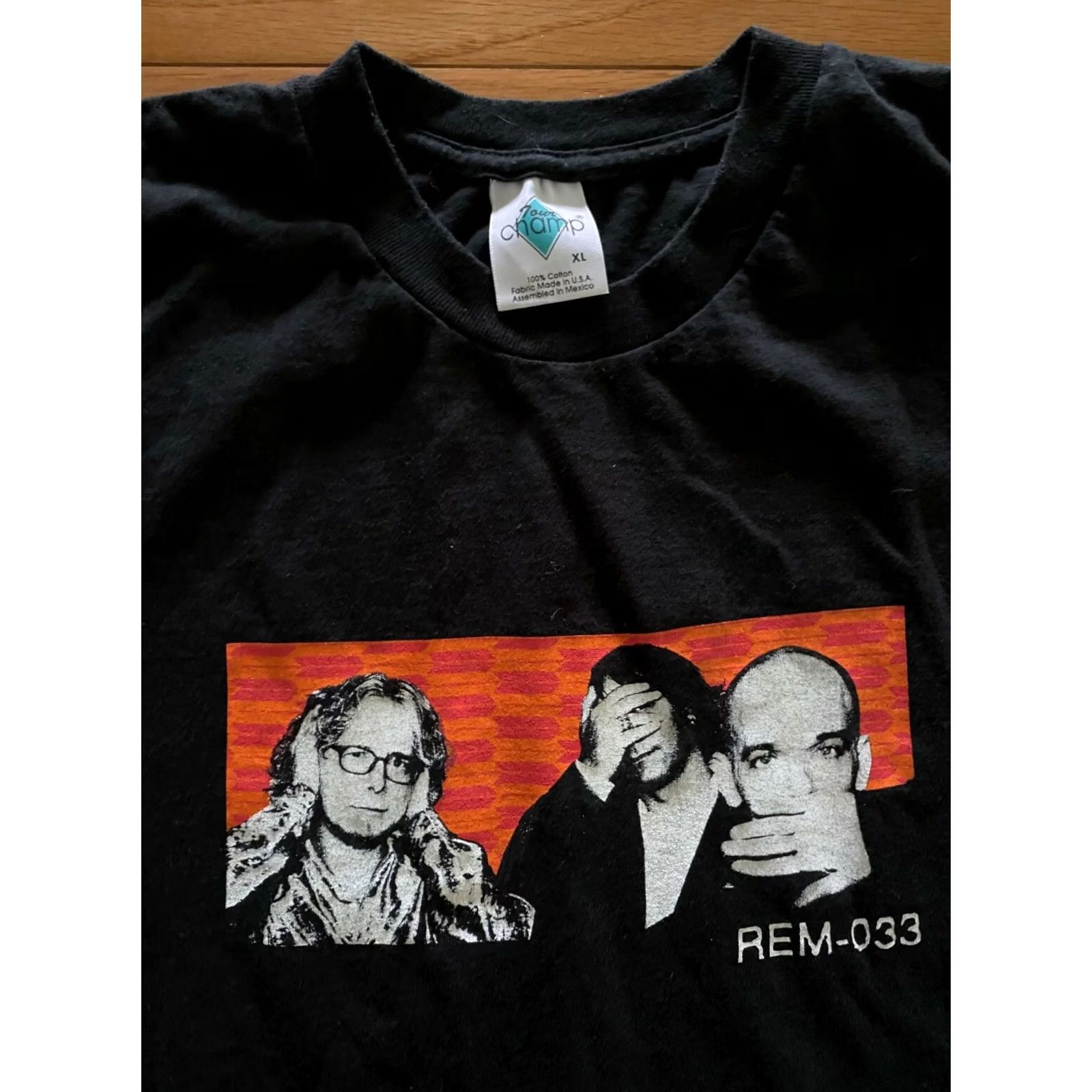 Doublet VTG REM-033 Concert Tour T Shirt 1999 Double Sided Sz XL Champ Brand USA Made Shirt Unisex 1990s Black Short Sleeve Graphic Tee Size US XL / EU 56 / 4 - 3 Thumbnail