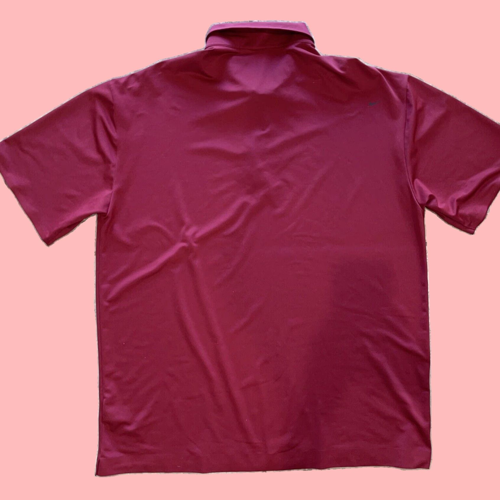 Nike Tiger Woods Mens Extra Large XL Polo Shirt Nike Golf Platinum Size US XL / EU 56 / 4 - 5 Thumbnail
