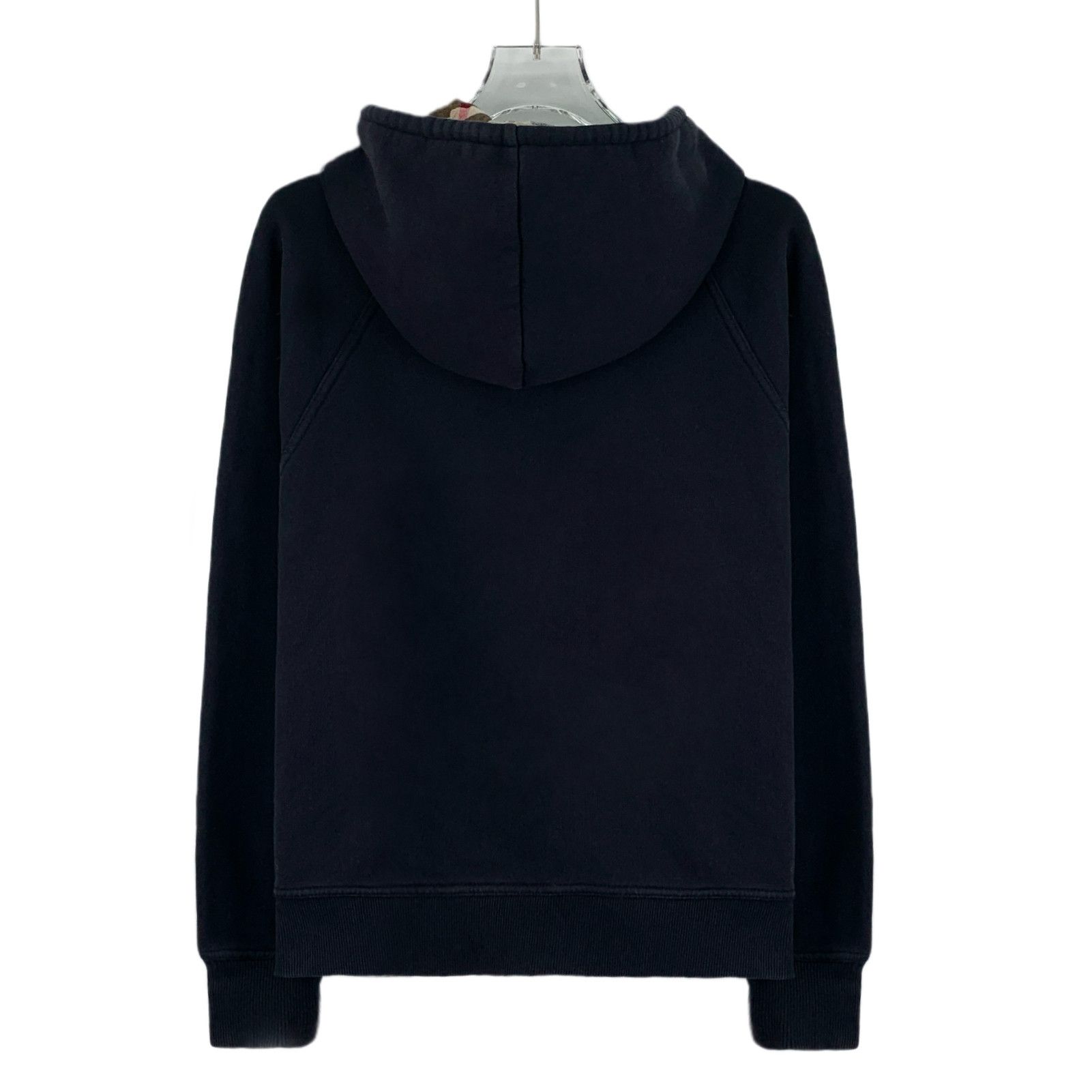 Burberry Burberry Black Cotton Zip Hoodie (Size L) Size US L / EU 52-54 / 3 - 8 Thumbnail