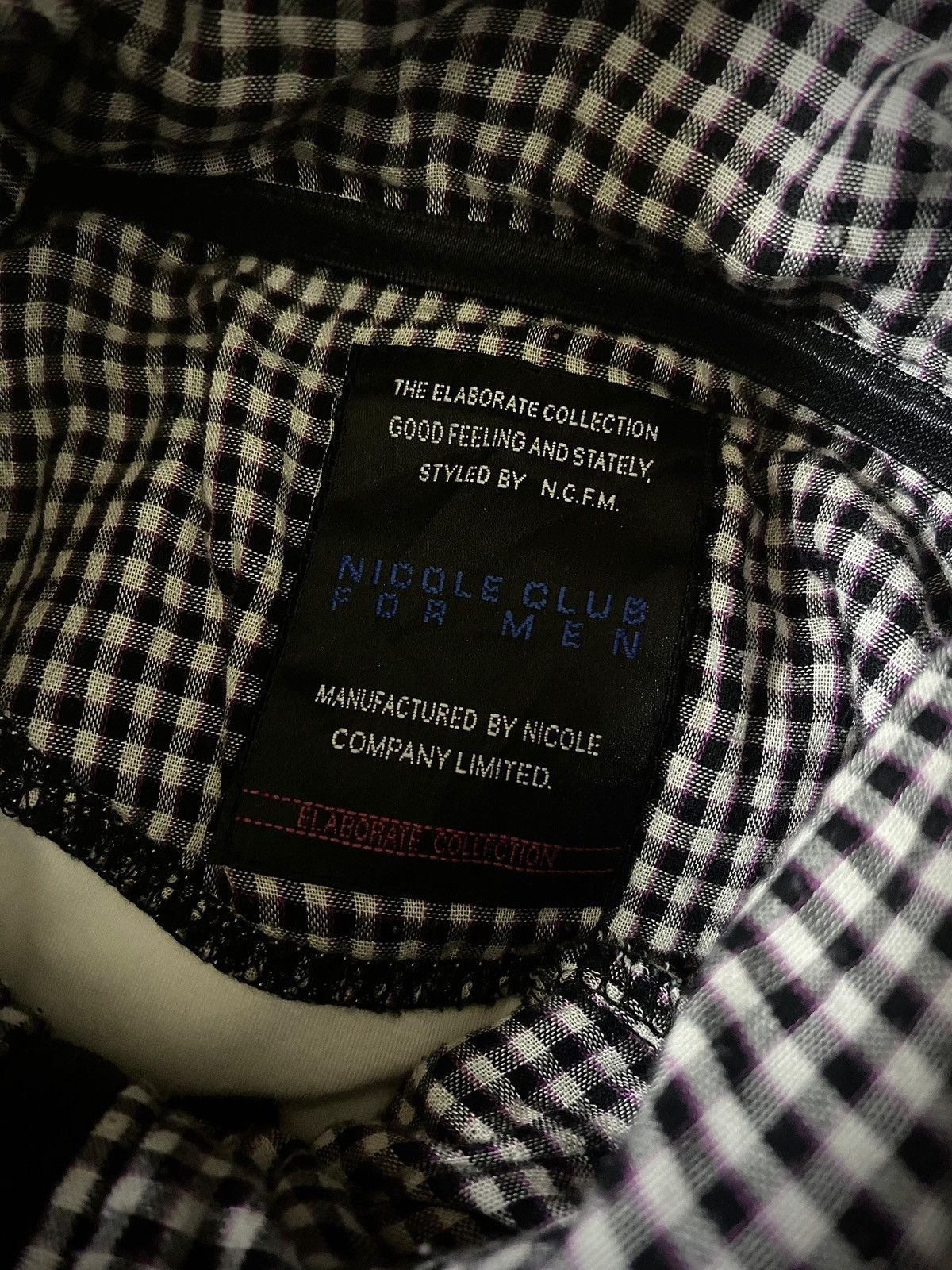 Nicole Club Y2K Ncfm Double Layer Zip Hoodie LGB Style Size US M / EU 48-50 / 2 - 8 Thumbnail