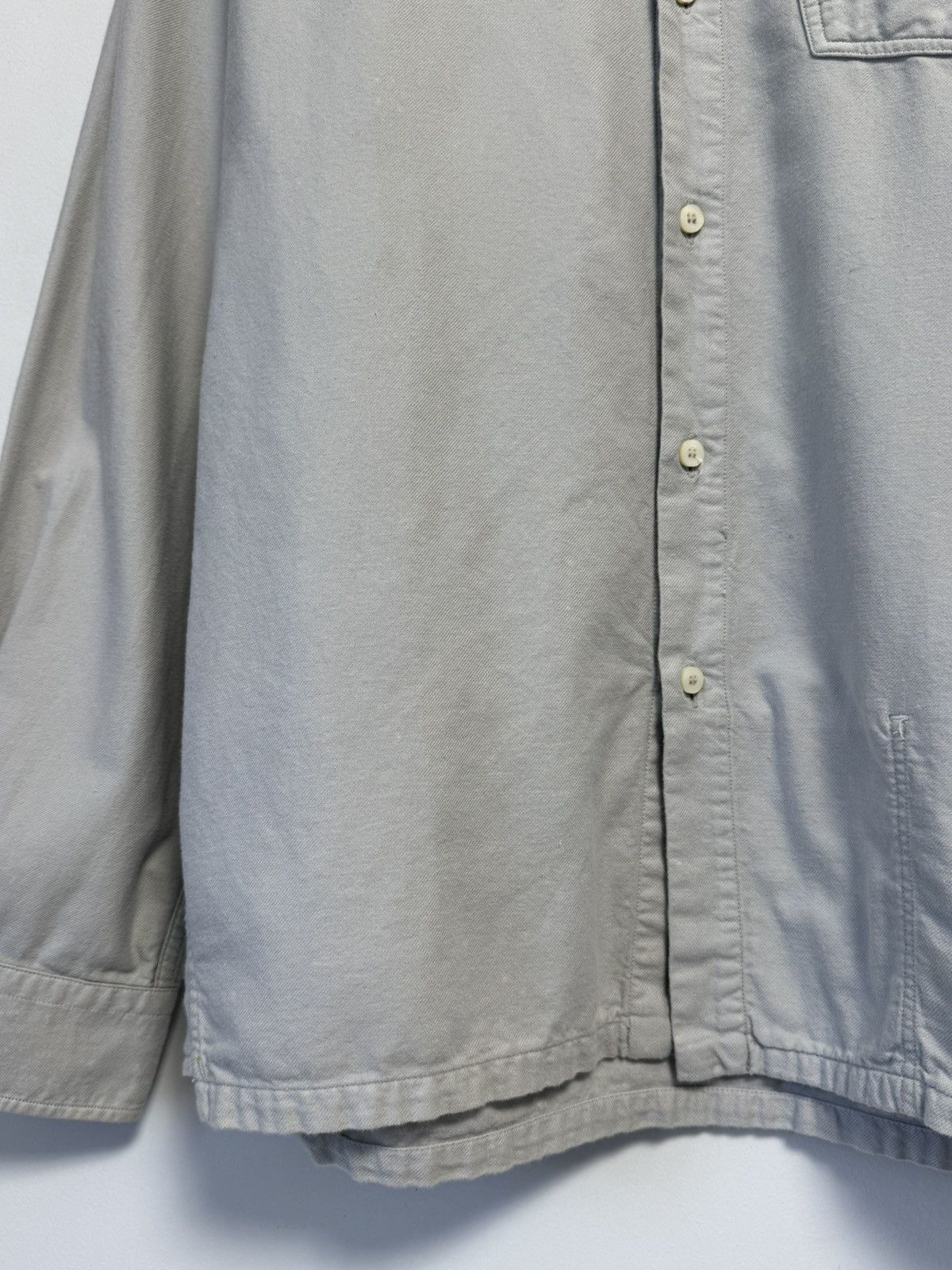 Stone Island Stone Island Button Up Shirt Denim Size US XL / EU 56 / 4 - 5 Thumbnail