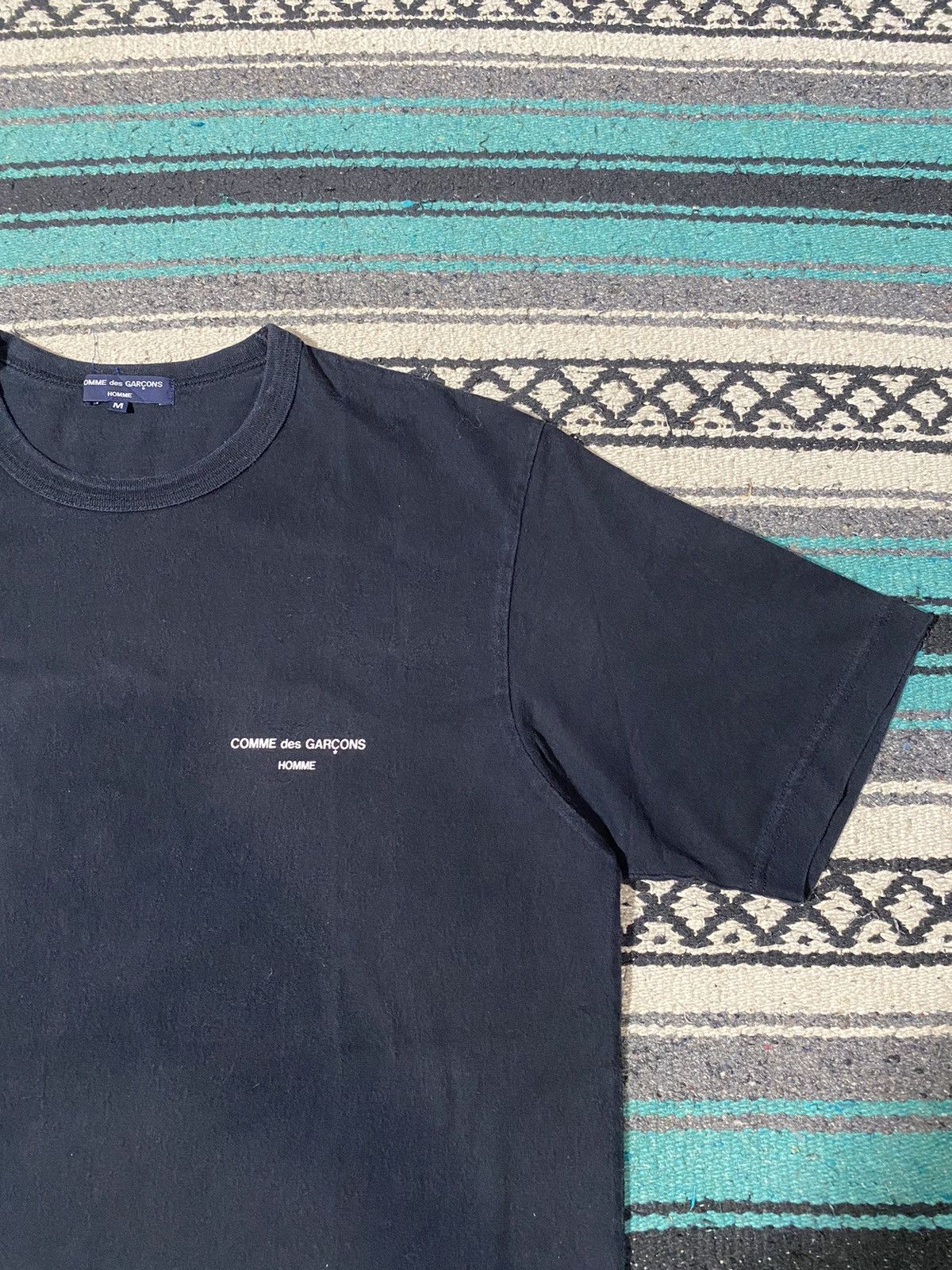 Comme des Garcons Homme Comme des Garcons Homme Iconic Font T-Shirt Size US M / EU 48-50 / 2 - 2 Thumbnail