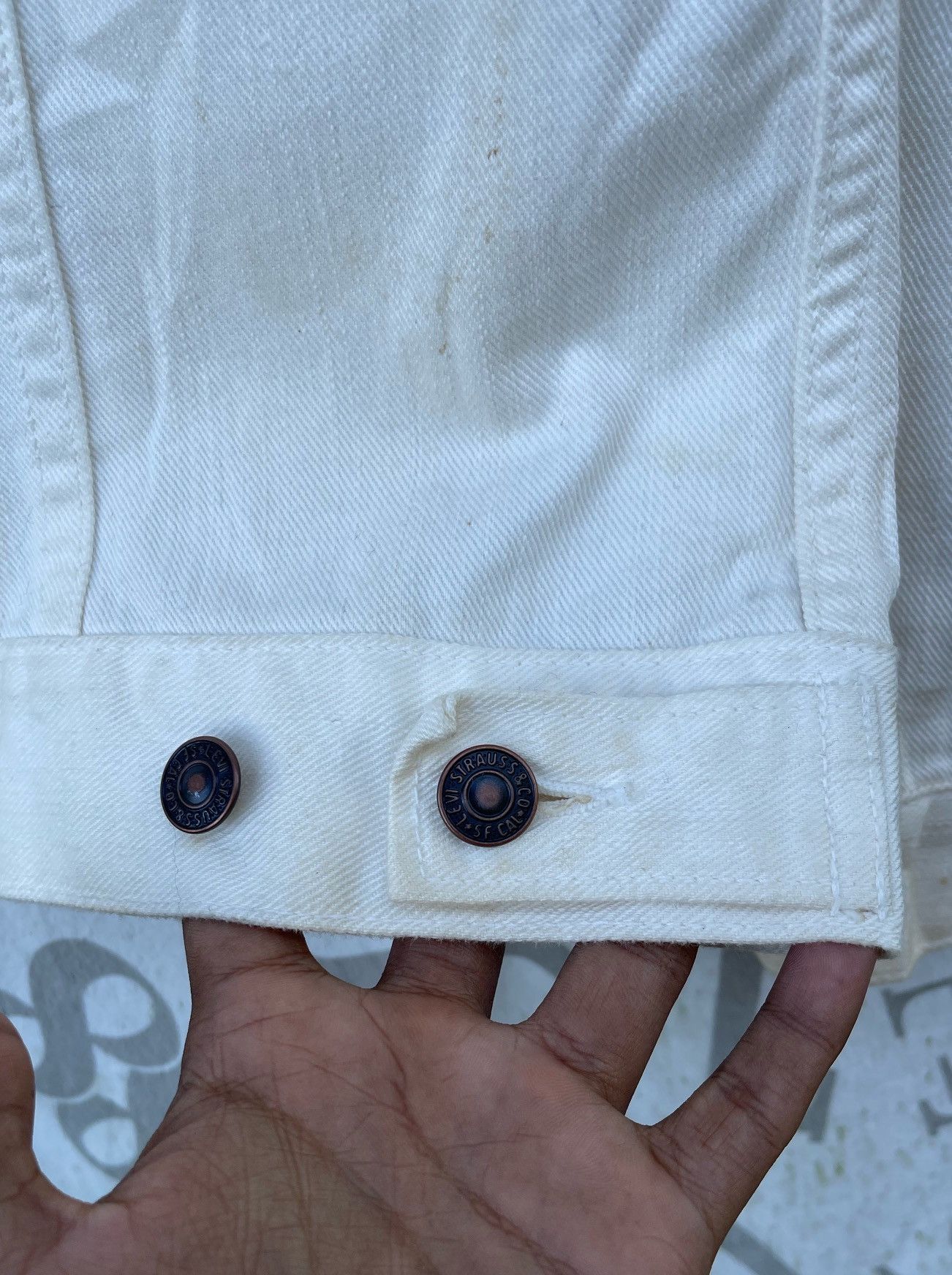 Levi's 🔥Vintage Levi's Denim Trucker Jacket Size US M / EU 48-50 / 2 - 16 Thumbnail