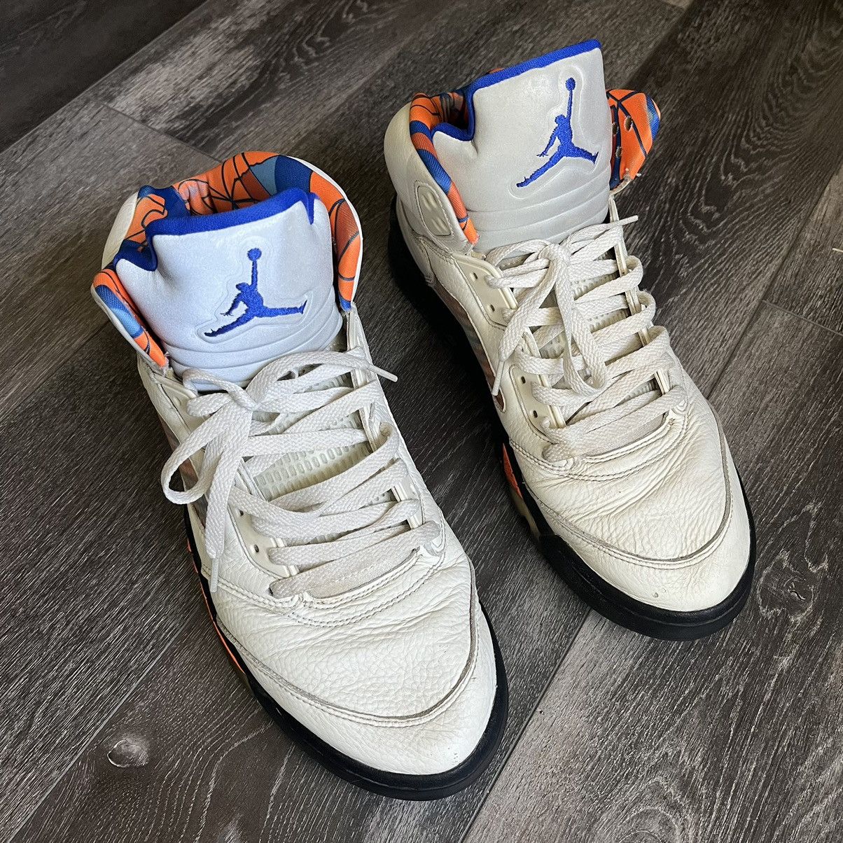 Jordan Brand Air Jordan 5 Retro International Flight Mens Shoes Size 12 Size US 12 / EU 45 - 2 Thumbnail