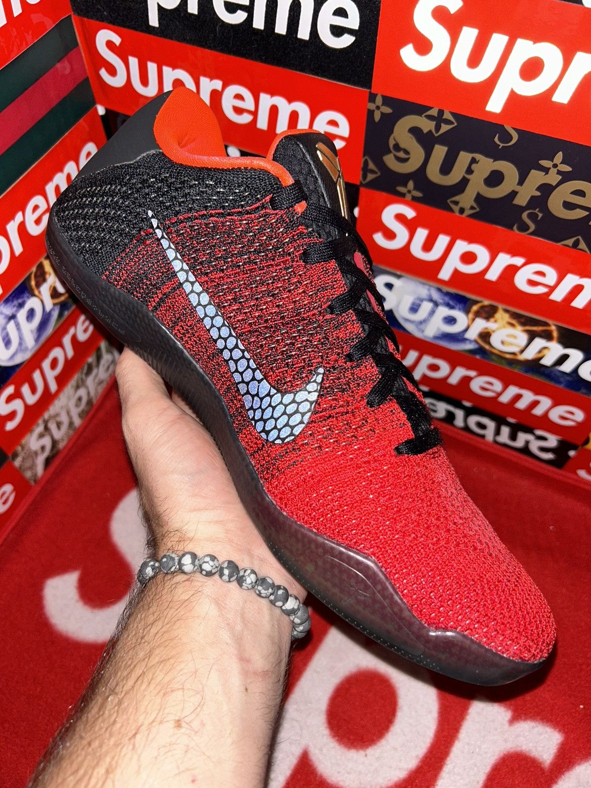 Nike Nike Kobe 11 Elite Low 'Achilles Heel' 822675-670 9.5 VNDS Size US 9.5 / EU 42-43 - 7 Thumbnail