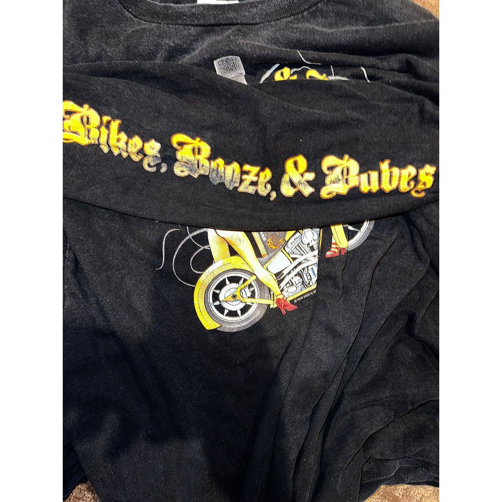 Other 👕 Alstyle Apparel "Bikes, Booze & Babes" T-Shirt Size XL Size US XL / EU 56 / 4 - 3 Thumbnail