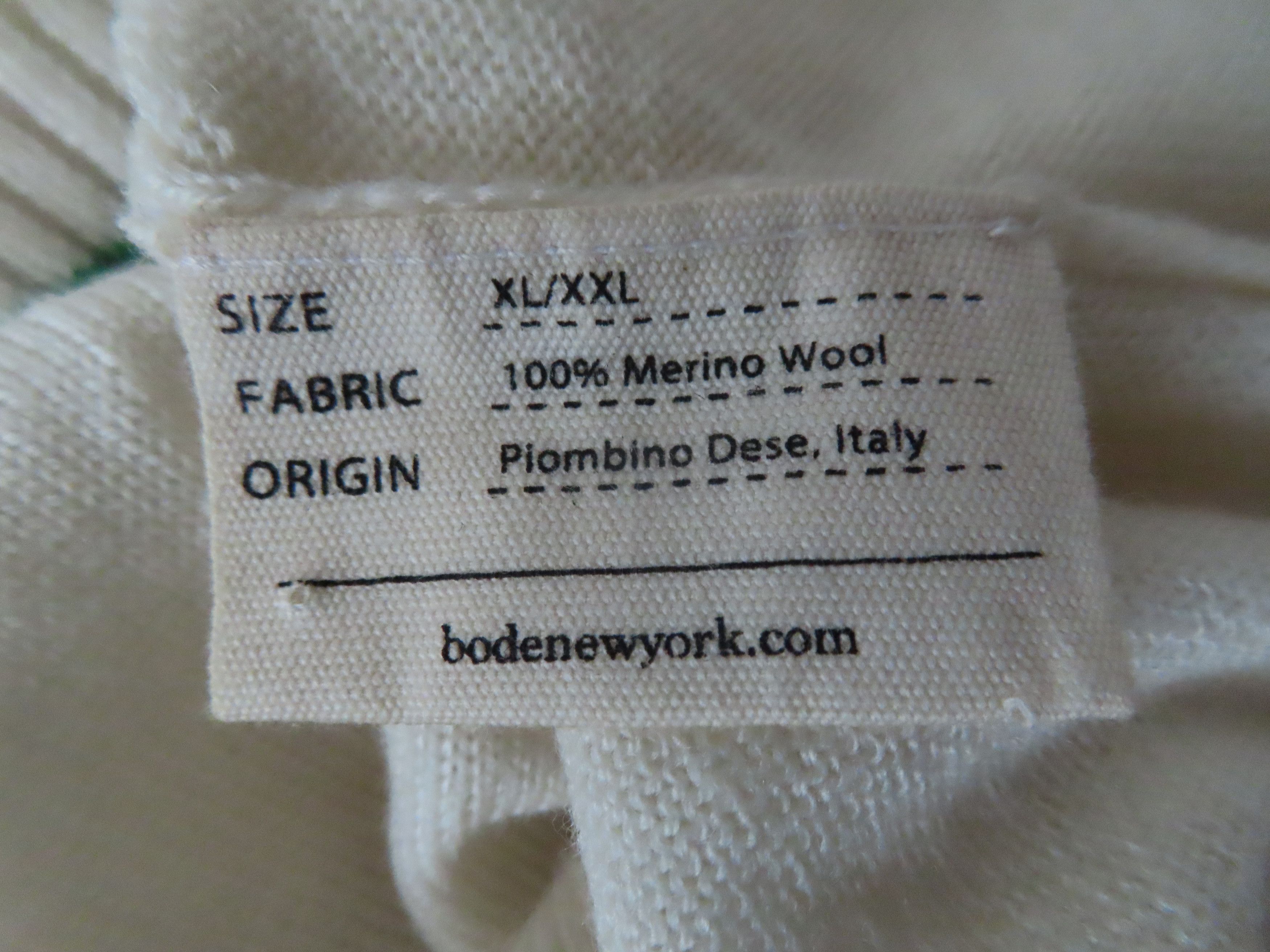 Bode × Designer BODE Cycling Stripe Logo Knitted Long Sleeve Polo Size US XXL / EU 58 / 5 - 8 Thumbnail