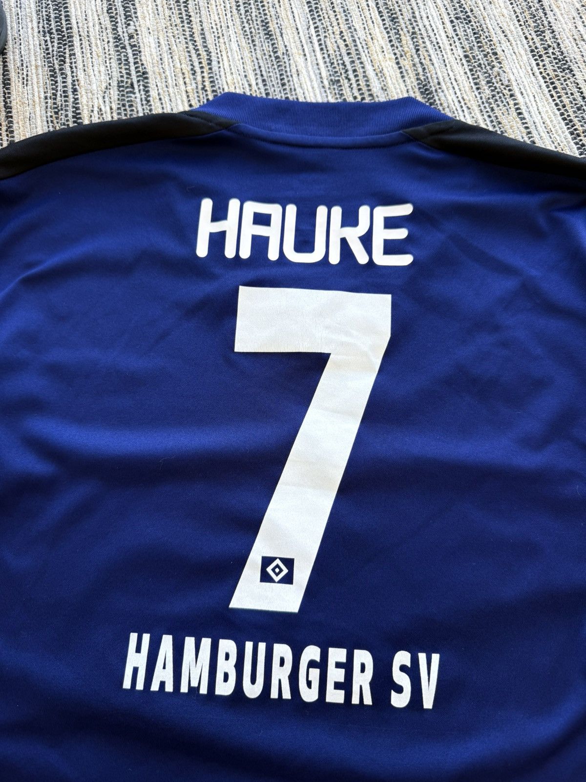 Adidas HAMBURG SV ADIDAS LONG SLEEVE SOOCER JERSEY #7 HAUKE Size US M / EU 48-50 / 2 - 9 Thumbnail